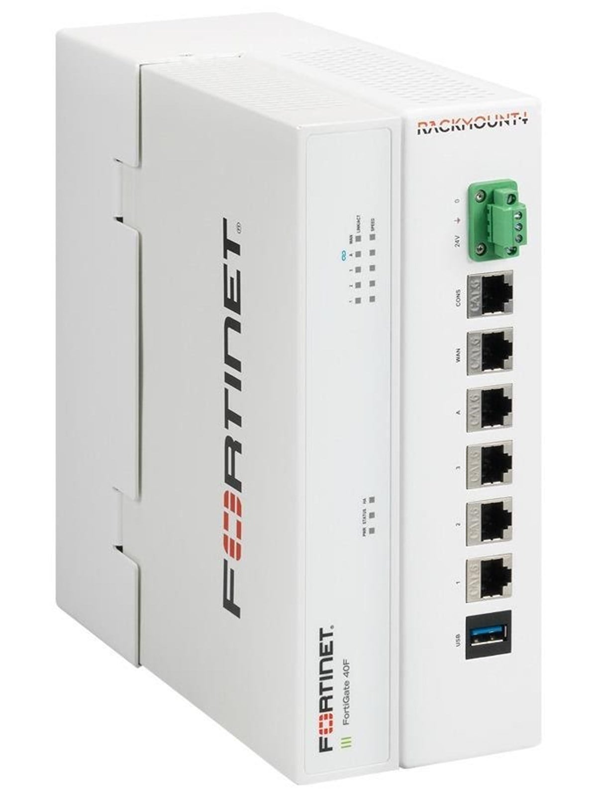 Rackmount.IT Rack Mount Kit For Fortidin FG 40f/60f - 24v - Netzwerkzubehoer - Rm-fr-d14b