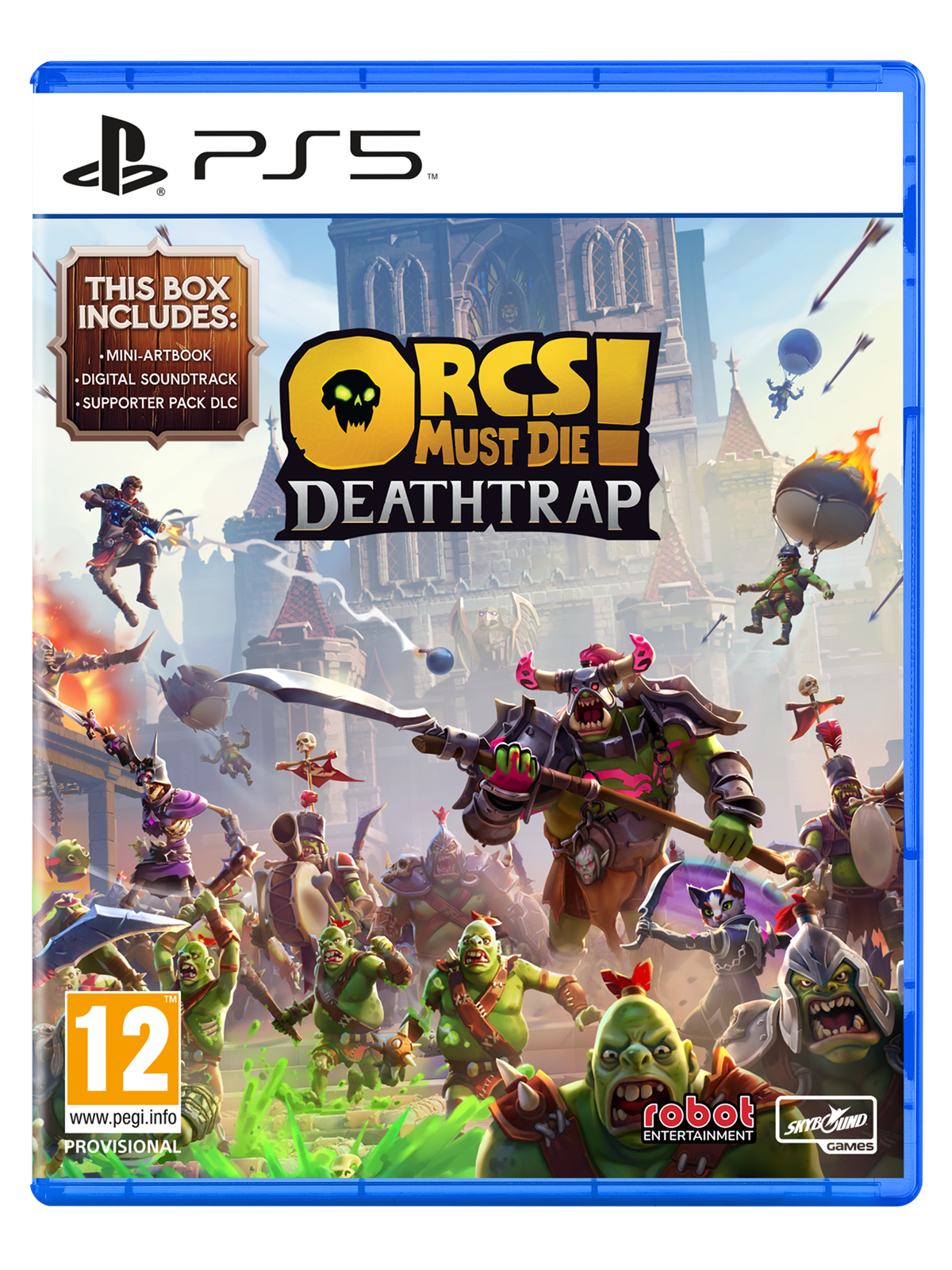 Orcs Must Die! - Deathtrap - Sony PlayStation 5 - Real Time Strategy - PEGI 12