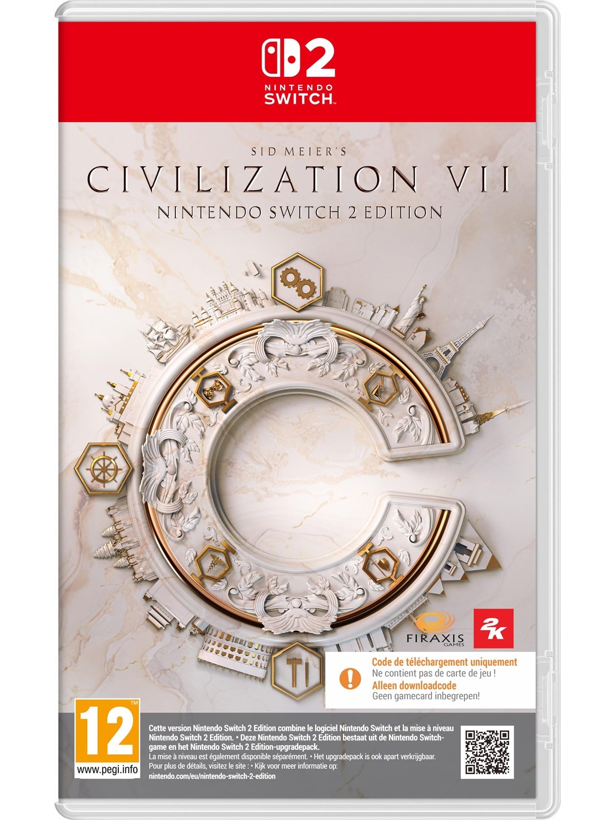 Civilization Vii (Code in a Box) - Nintendo Switch 2 - Strategie - Pegi 12 - Spiele - 5026555072069