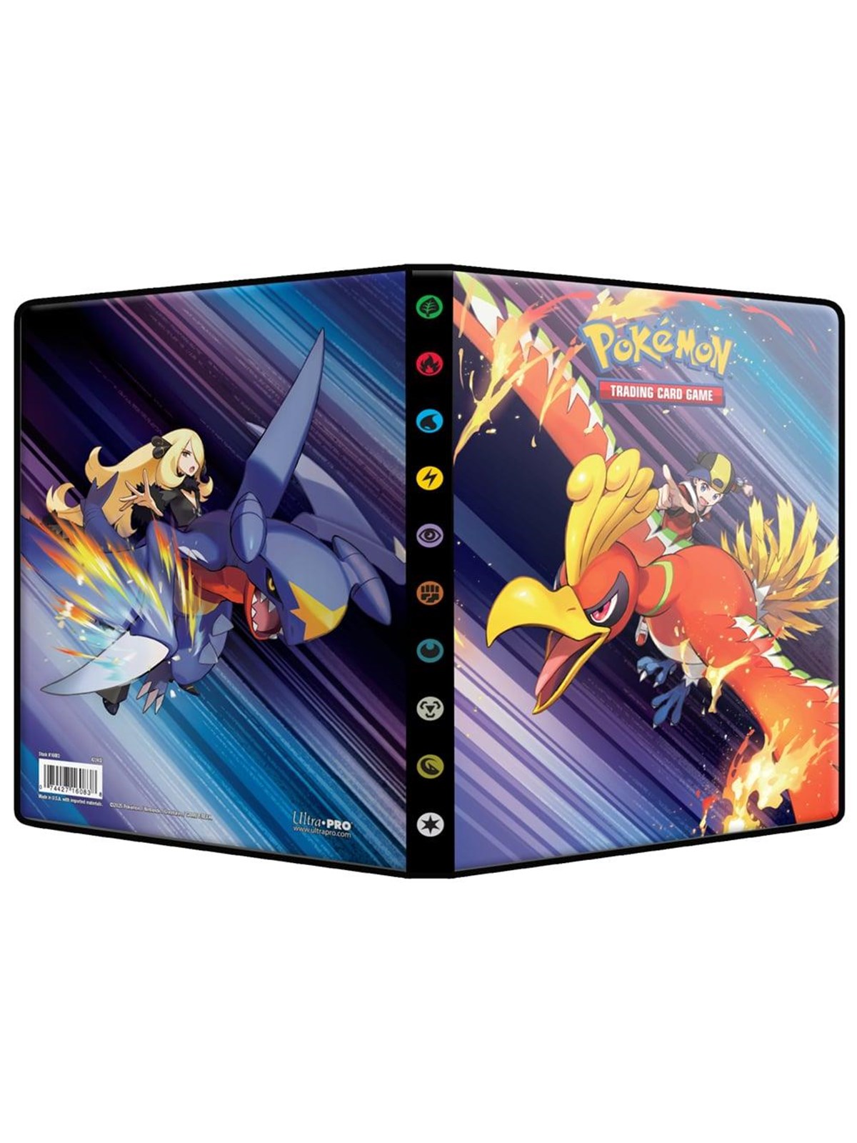 Pokemon Tcg Portfolio 4-p Ethan's Ho-oh & Cynthia's Garchomp - Ult16083