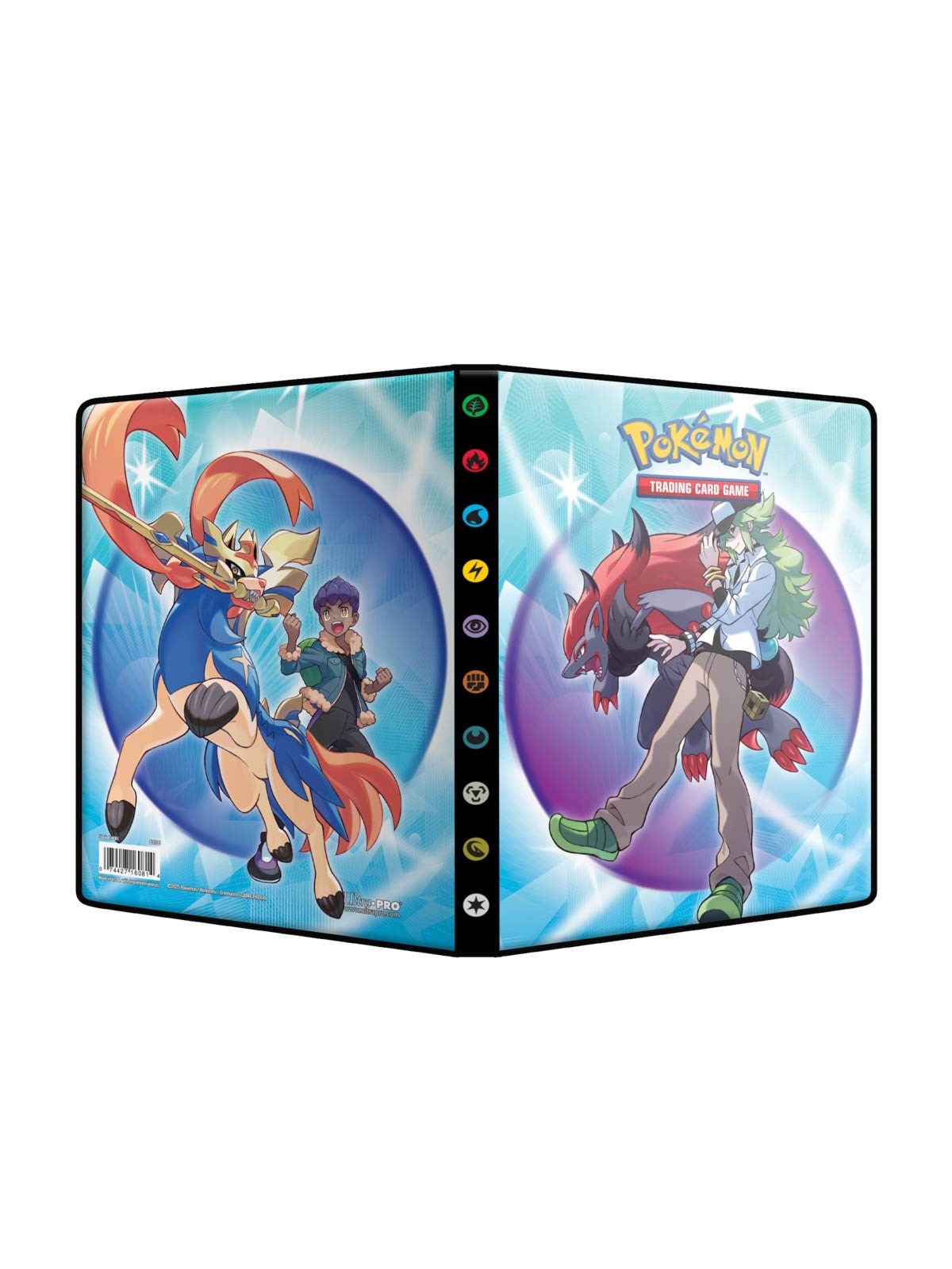 Pokemon Tcg Portfolio 4-p N's Zoroark & Hop's Zacian - Ult16081