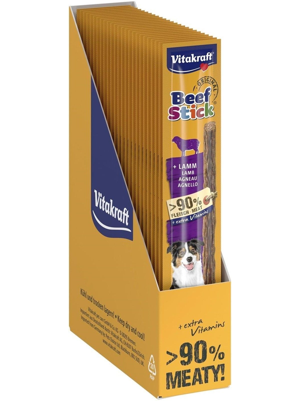 Vitakraft - Beef Stick Lamb 25x12gr - (61042) Image
