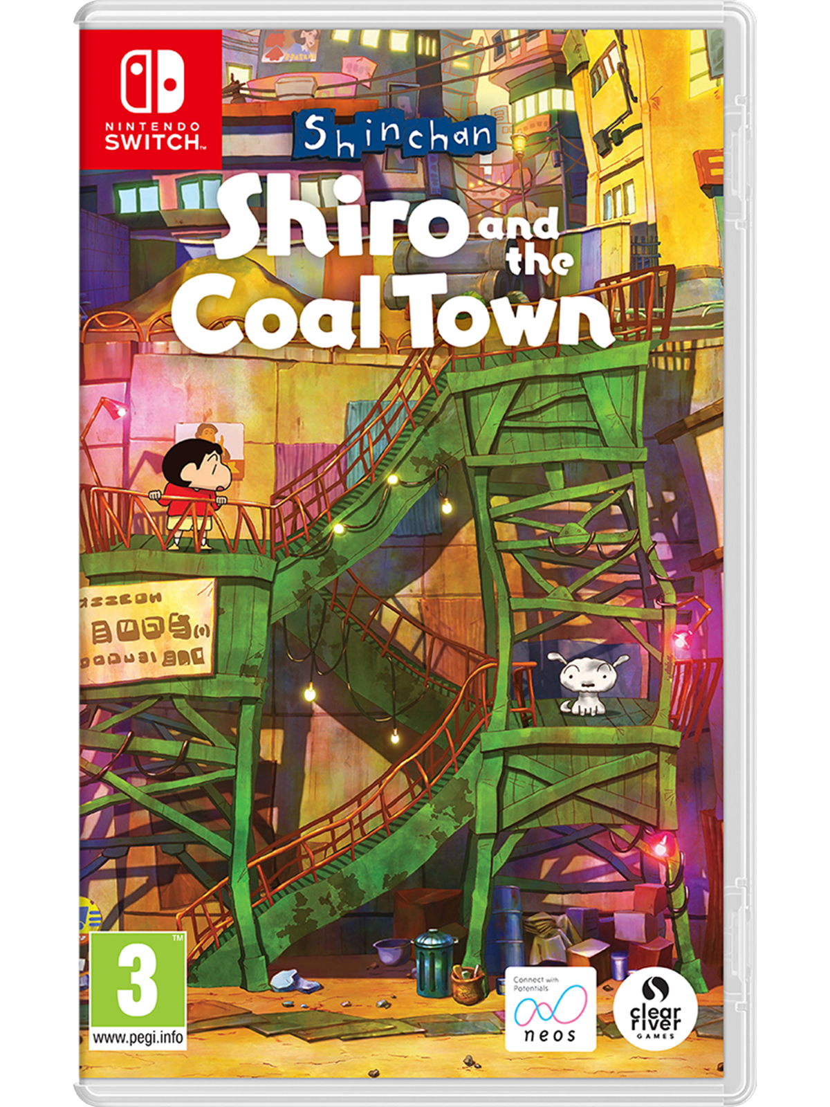 Shin Chan Shiro And The Coal Town - Nintendo Switch - Abenteuer - Pegi 3 - Spiele - 7350002938690