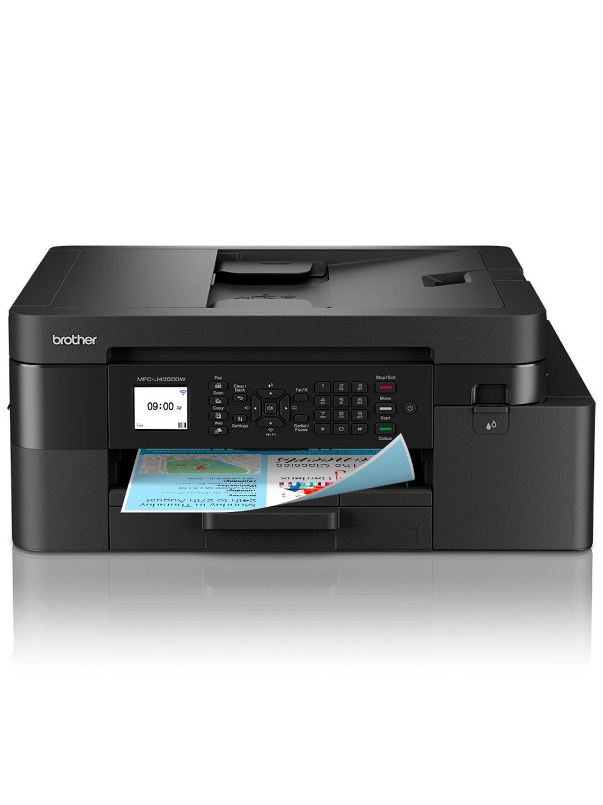 Brother Mfc-j4350dw Multifunktion - Farbe - Tinte - Drucker - Mfcj4350dwre1- Drucker