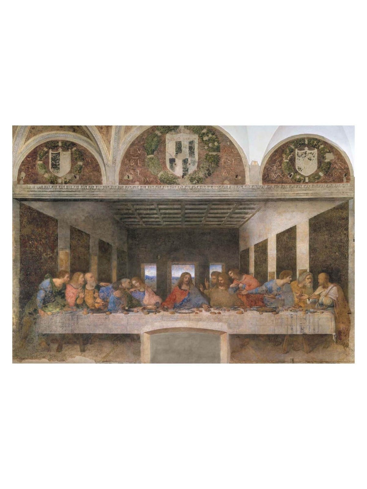 Clementoni Jigsaw Puzzle The Last Supper 1000pcs. Boden - 39965