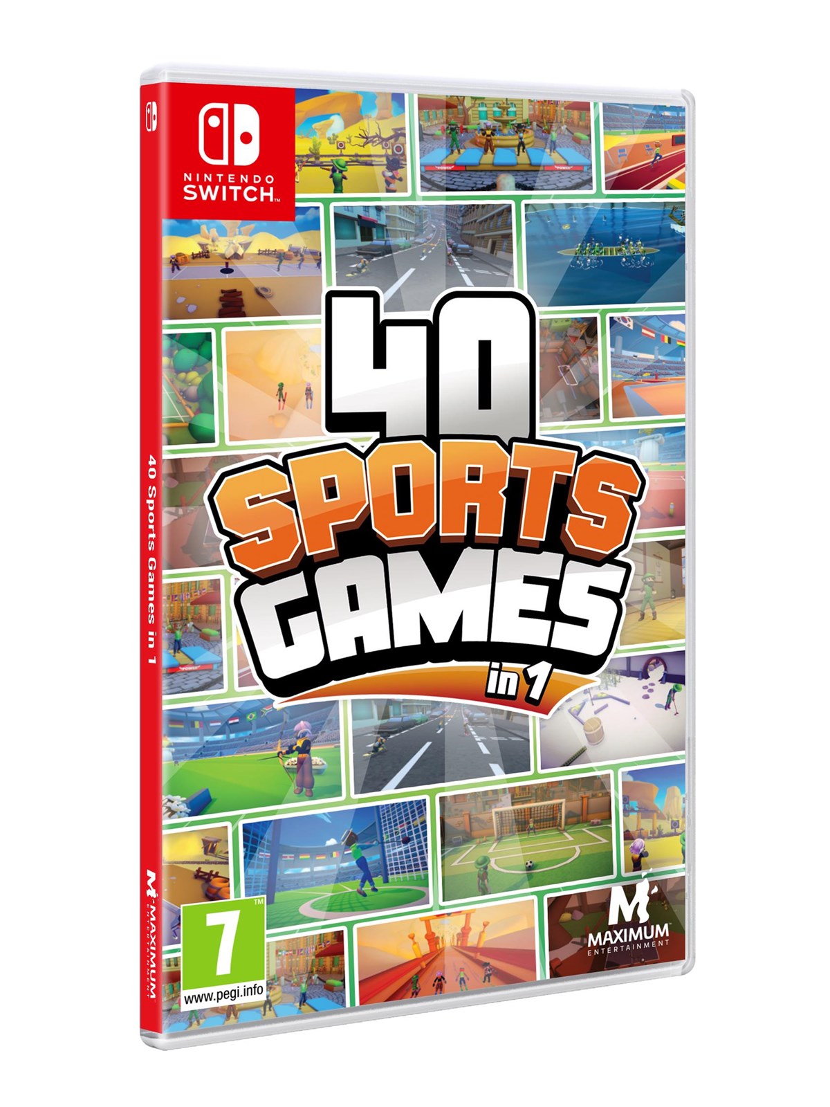 40 Sports Games in 1 - Nintendo Switch - Sport - Pegi 7 - Spiele - 3700664532929