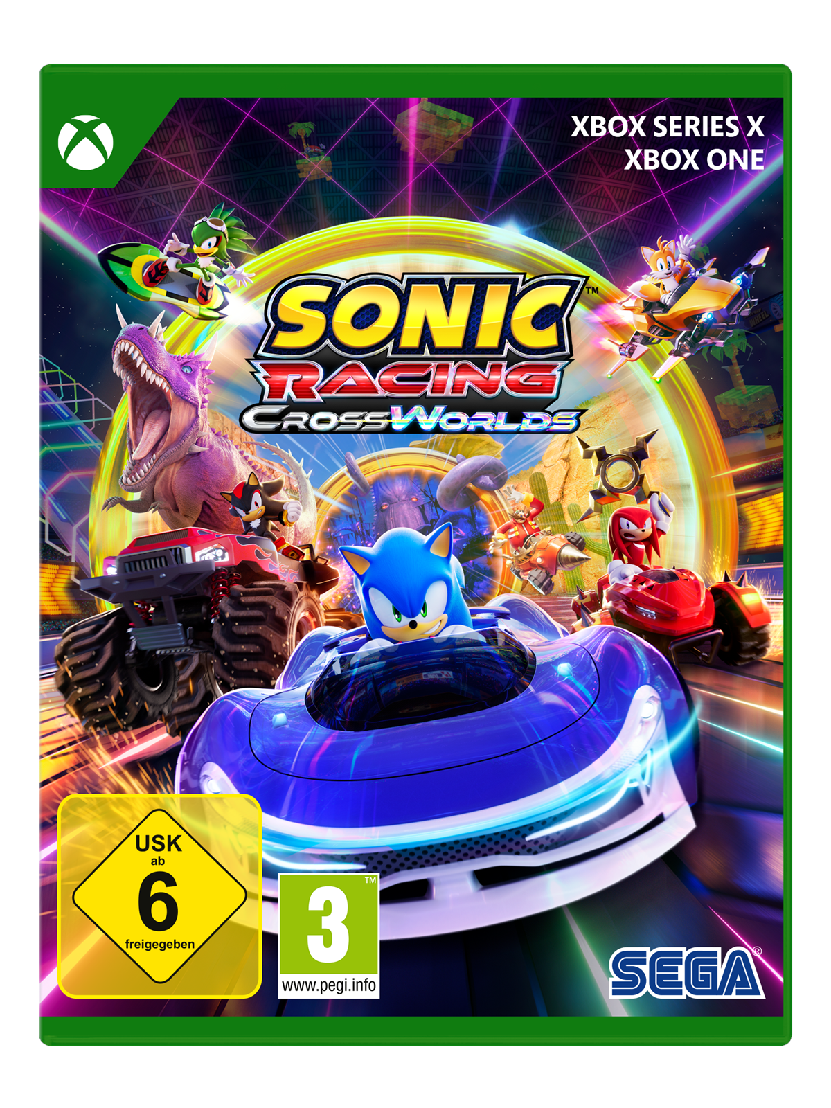 Sonic Racing: Crossworlds - Microsoft Xbox Series X - Rennspiel - Pegi 3 - Spiele - 5055277056323
