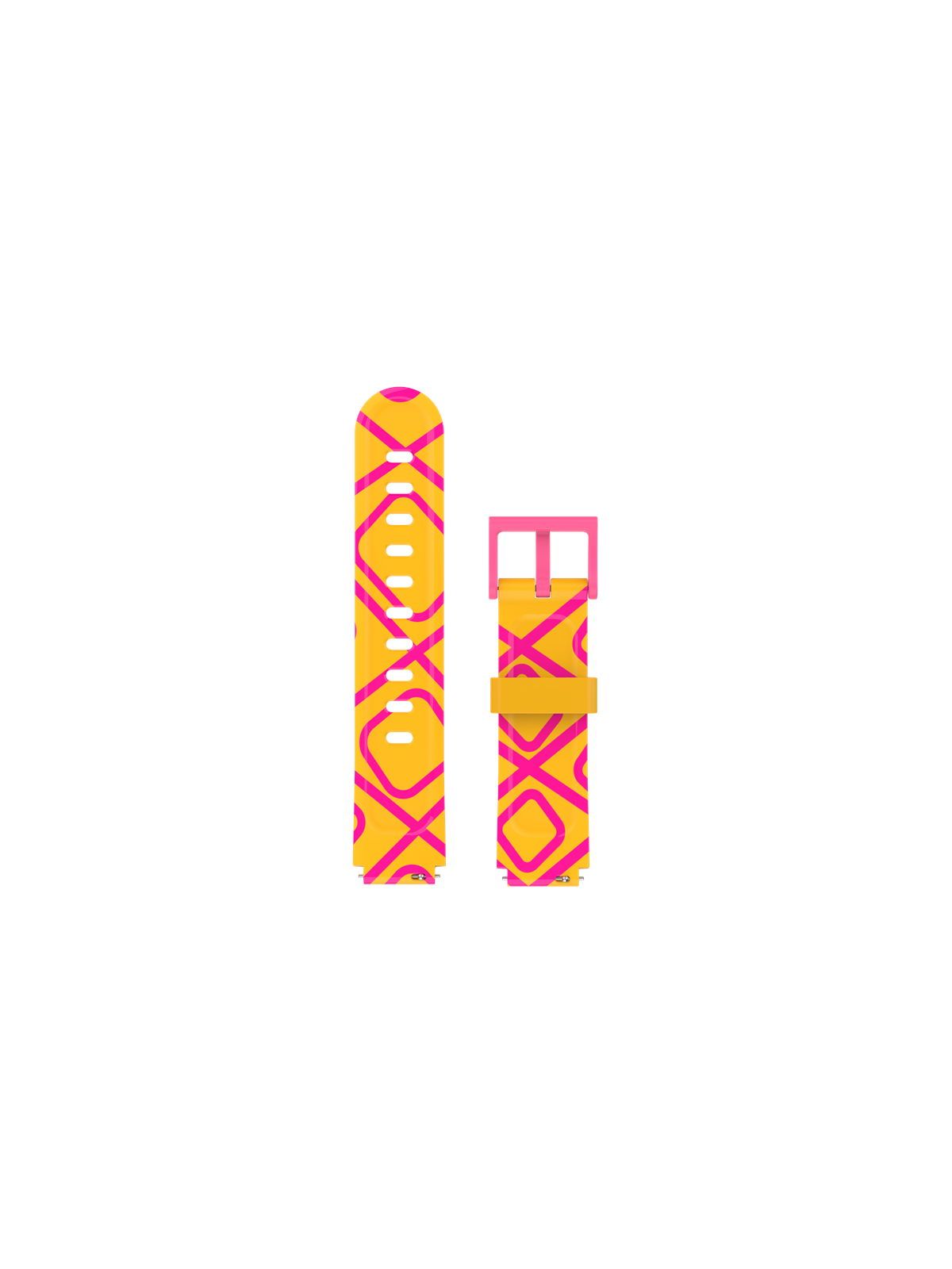 Xplora Xgo3 Strap - Yellow Giraffe - Smartwatch Accessories - Xgo3-str-rp-graff