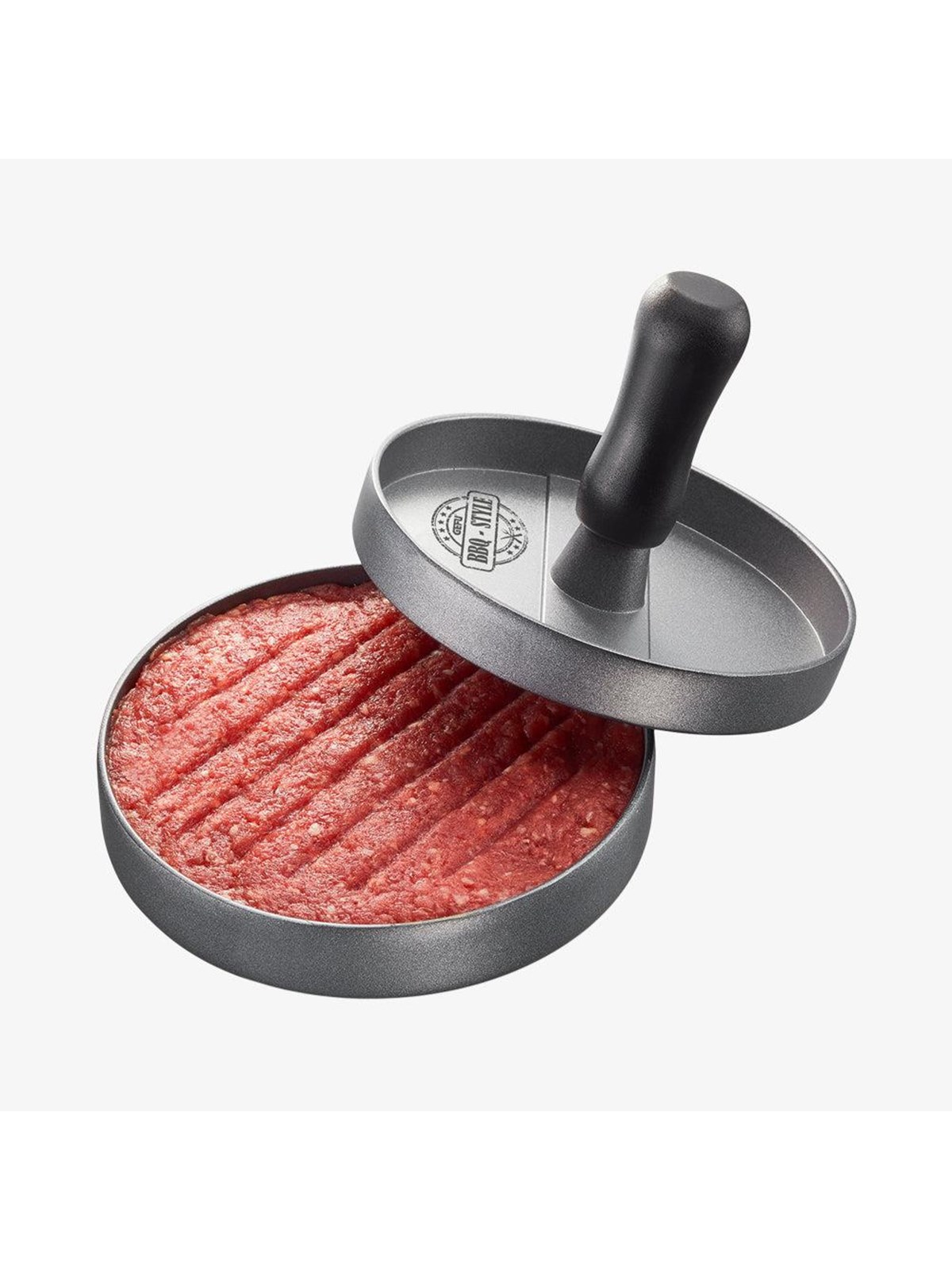 GEFU Hamburger gedrückt