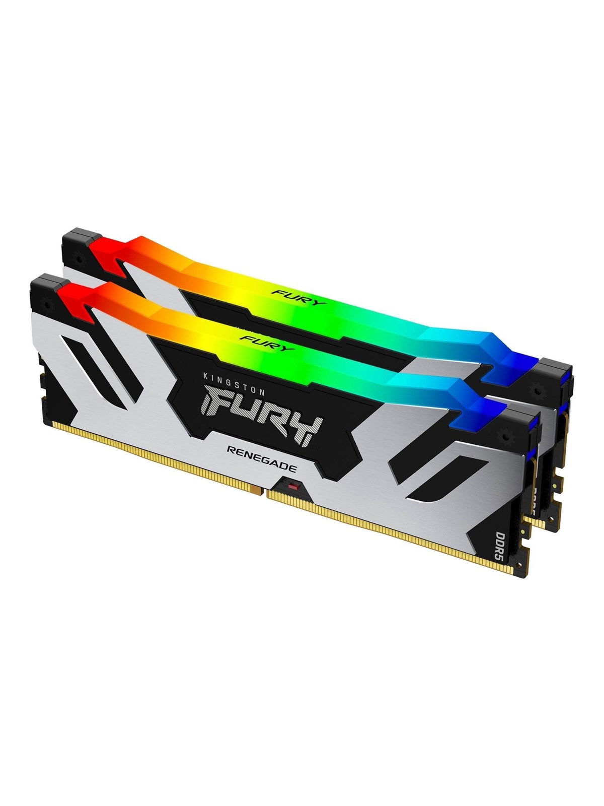 Kingston Fury Renegade Rgb Ddr5-8800 Cudimm Für Intel - 48gb - Cl42 - Dual Channel (2 Pcs) - Intel Xmp - Schwarz Mit Rgb - Ram - Kf588cu42rsak2-48