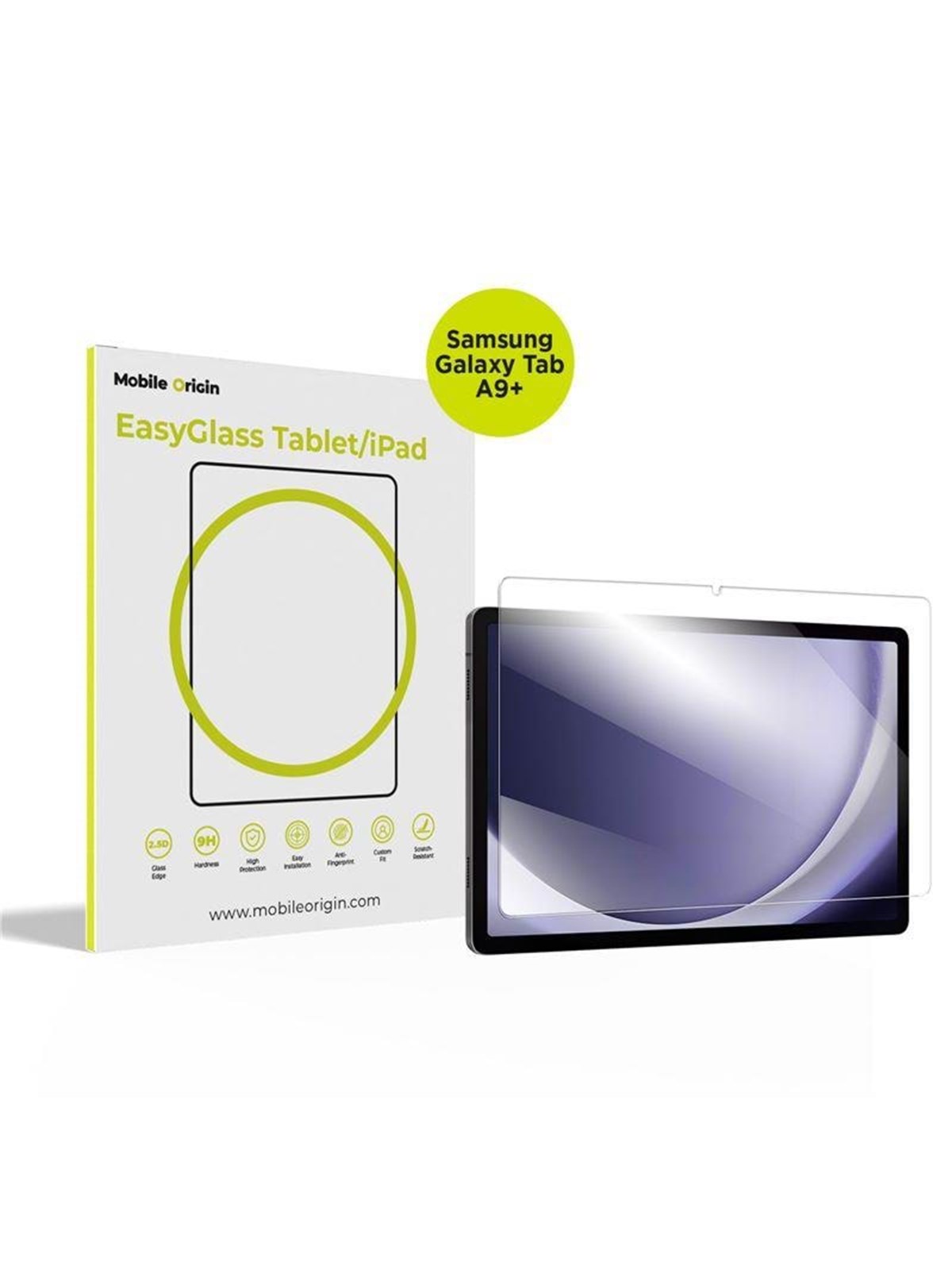 Mobile Origin Easyglass Samsung Galaxy Tab A9+ - Tablets Anderes Zubehoer - Frl-eg-a9plus