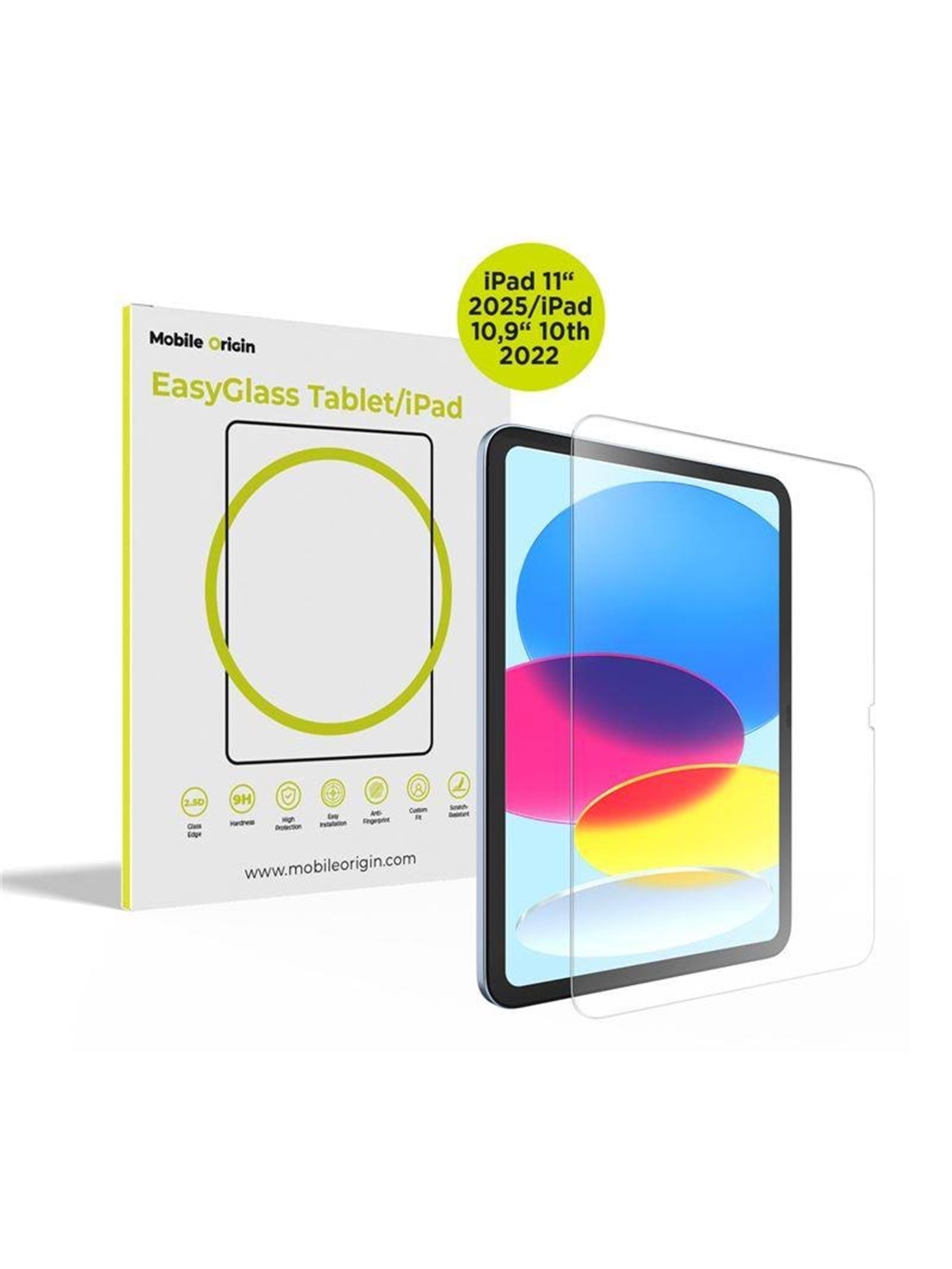 Mobile Origin Easyglass Ipad 11" 2025/ipad 10.9" 10th 2022 - Tablets Anderes Zubehoer - Frl-eg-ipd11