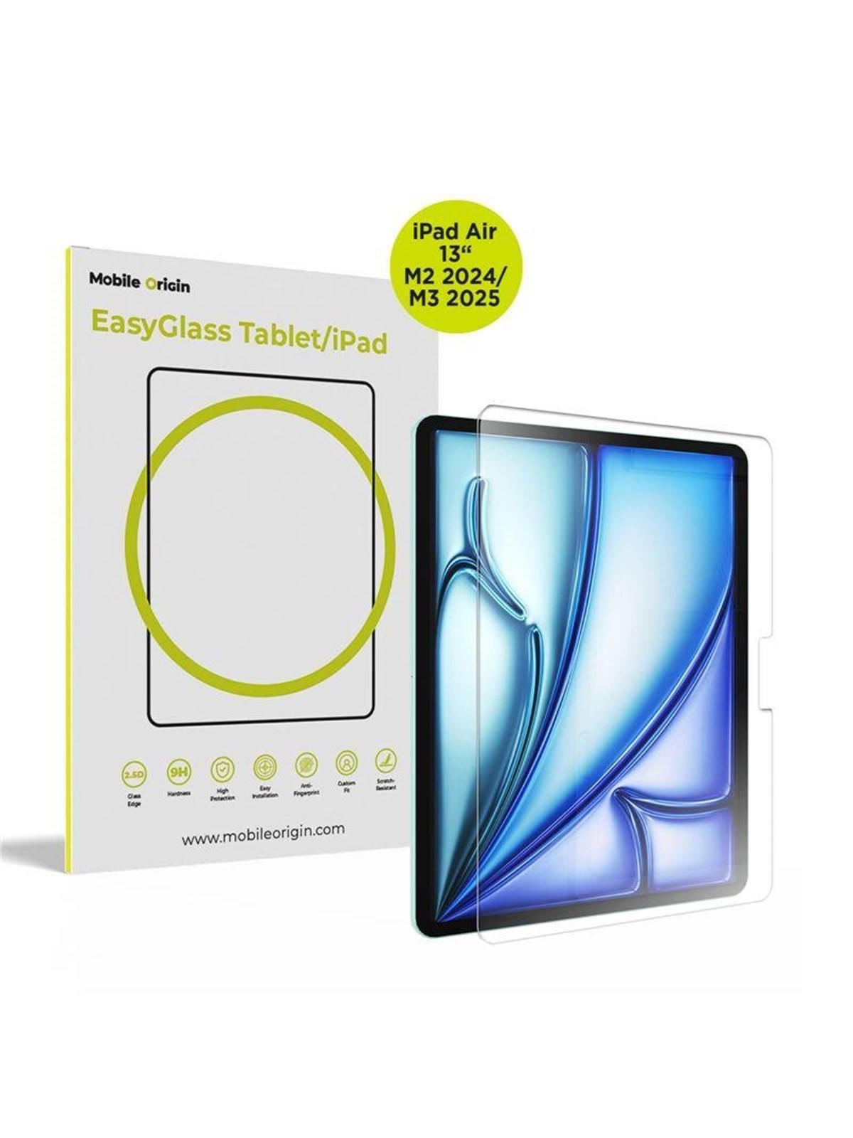 Mobile Origin Easyglass Ipad Air 13" M2 2024 /M3 2025 - Tablets Anderes Zubehoer - Frl-eg-ipda13