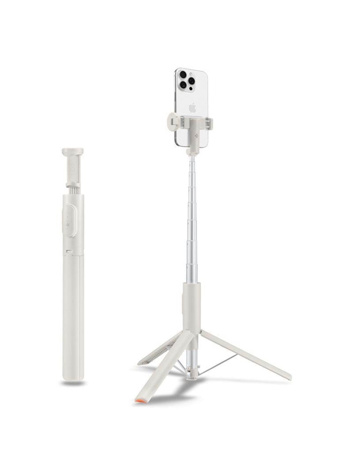 Spigen Tripod Selfie Stick Magsafe Auto-open - Dune Beige - Handys Anderes Zubehoer - Amp09337