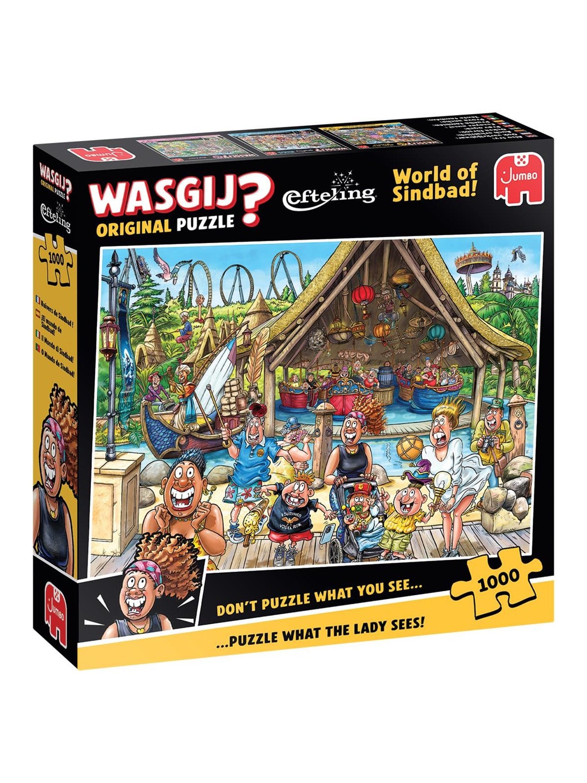 Wasgij Original Efteling - World of Sindbad! (1000) - Puzzle - 1110100508