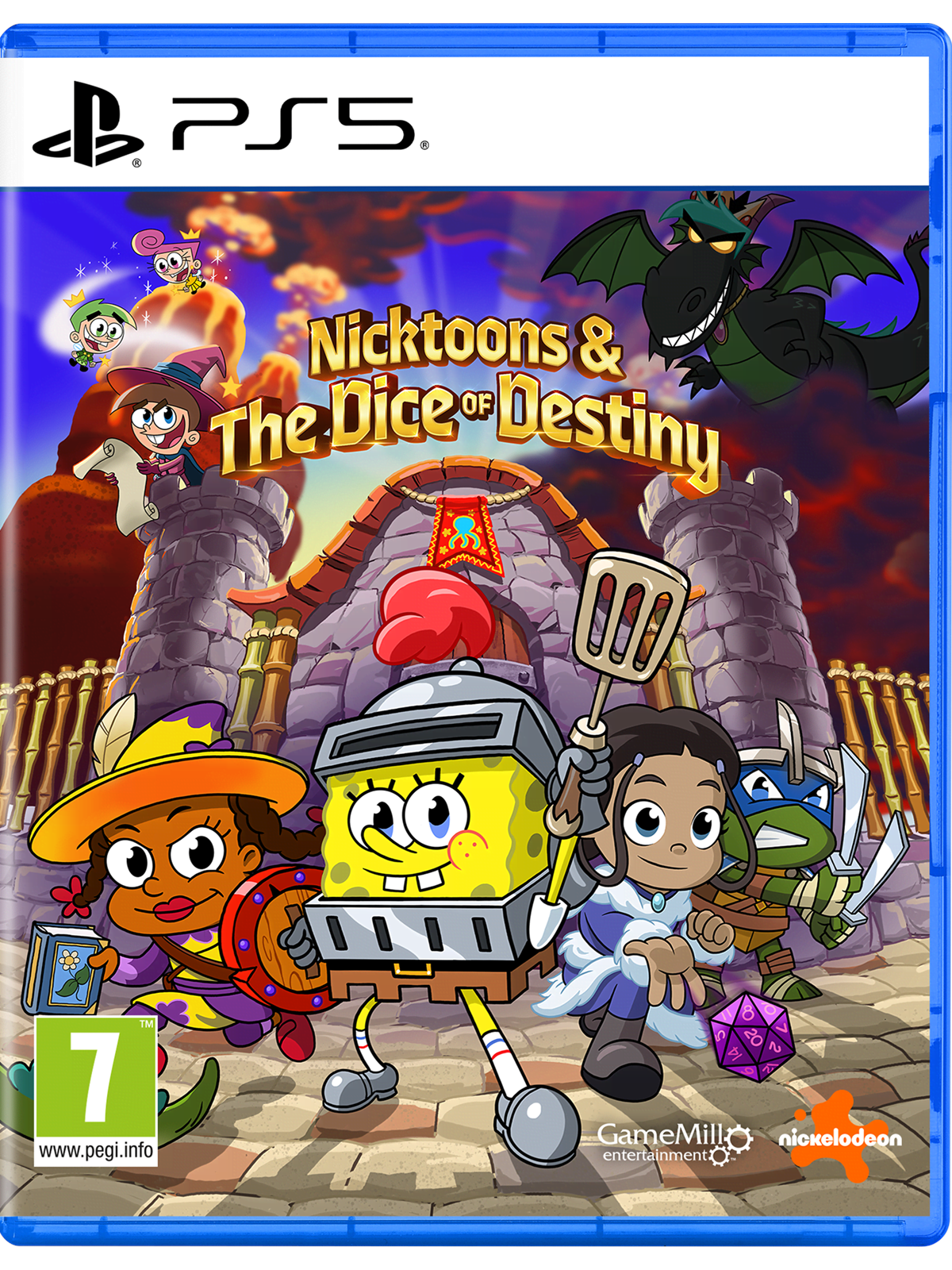 Nicktoons & The Dice of Destiny - Sony Playstation 5 - Abenteuer - Pegi 12 - Spiele - 5060968302955
