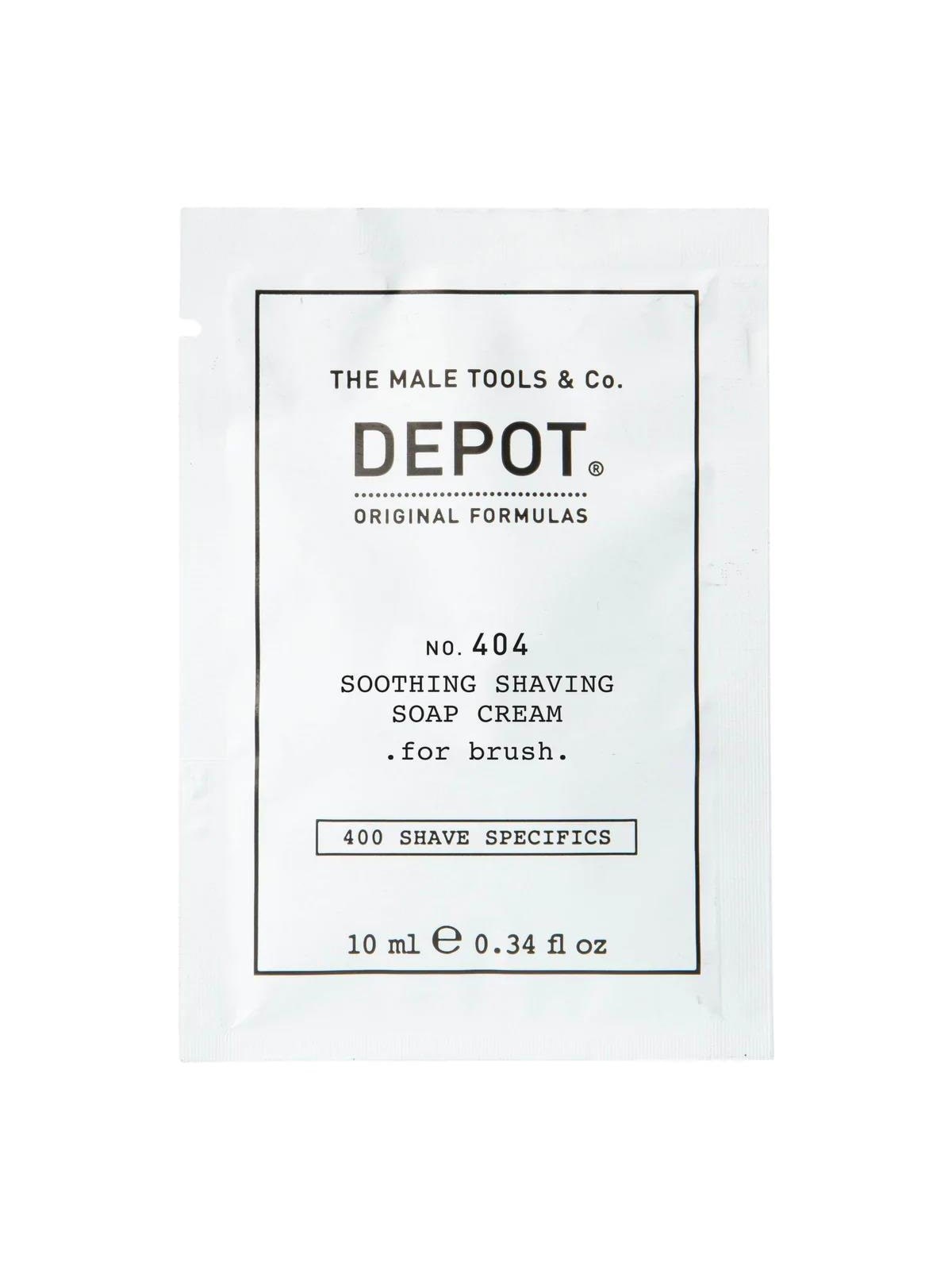 Depot 400 Shave Specifics No. 404 Allantoin Soothing Shaving Soap Cream 10 ml