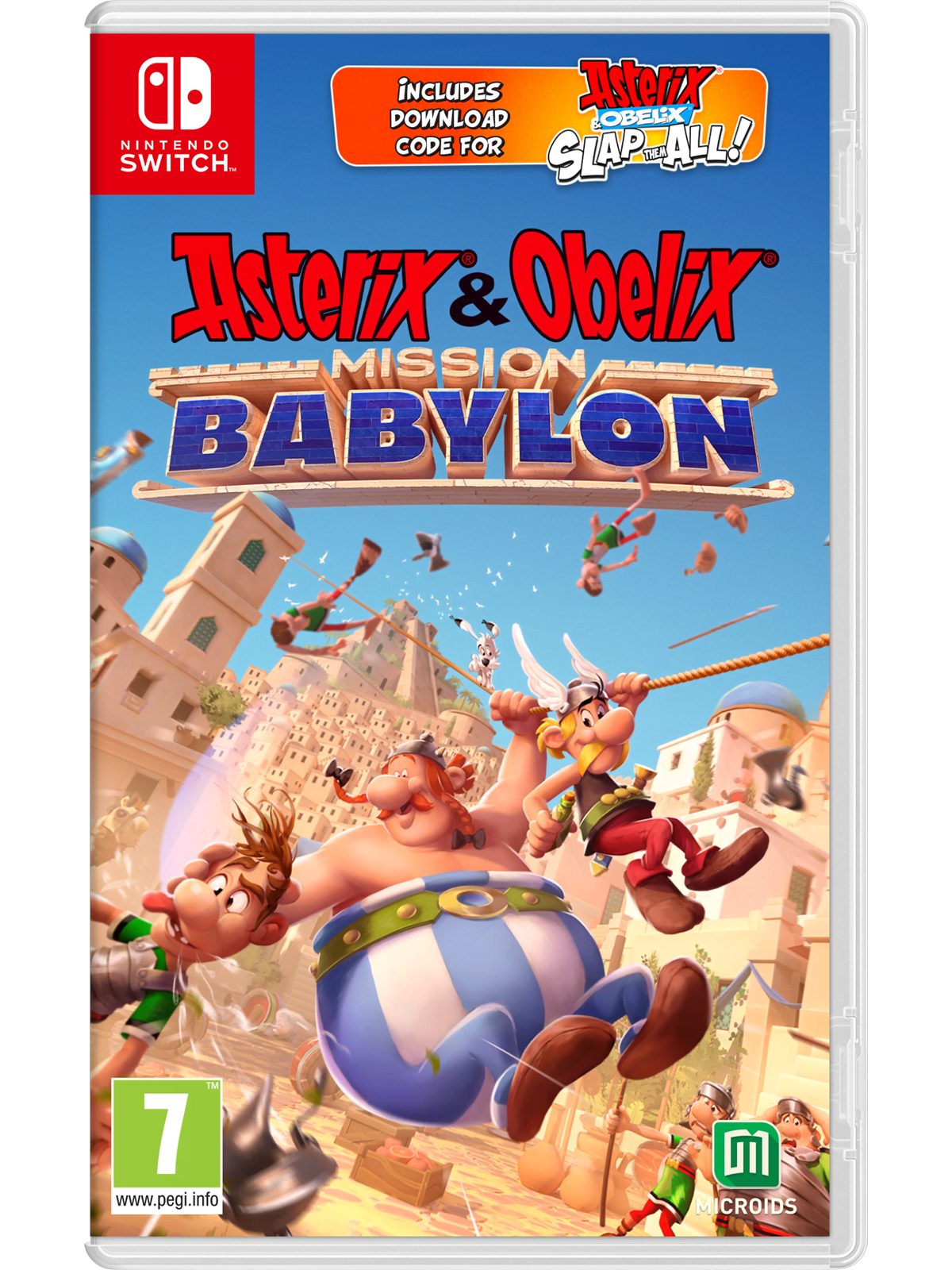 Asterix & Obelix: Mission Babylon (Day One Edition) - Nintendo Switch - Platformer - Pegi 7 - Spiele - 3701529519116