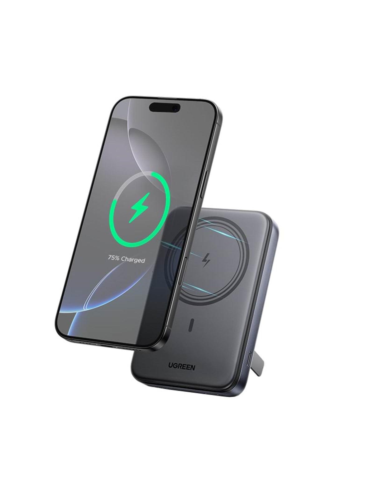 Ugreen 10000mah Magnetic Wireless Power Bank 20w PD Usb-c Input/output 7.5W Wireless Charging Powerbank (Akku) - 10000 Mah - Powerbank Akku - 55140-ug