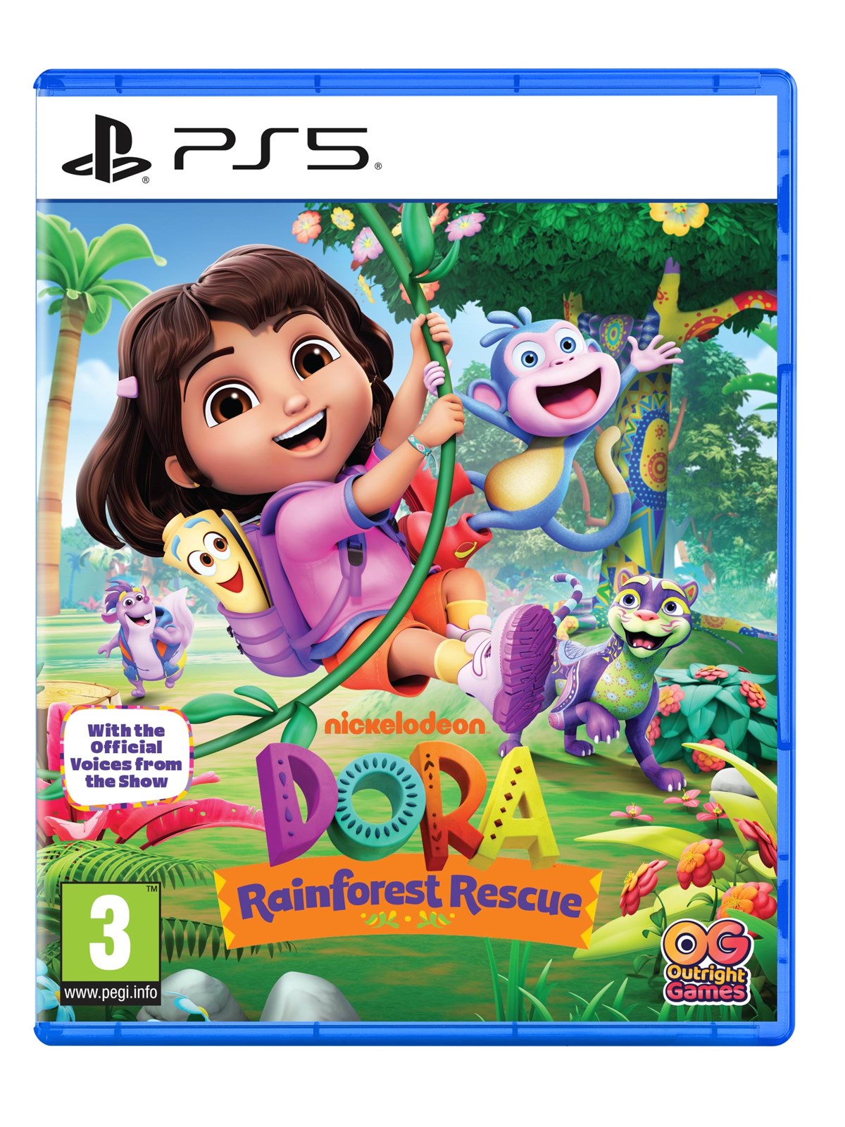 Dora: Rainforest Rescue - Sony Playstation 5 - Action/abenteuer - Pegi 3 - Spiele - 5061005356559