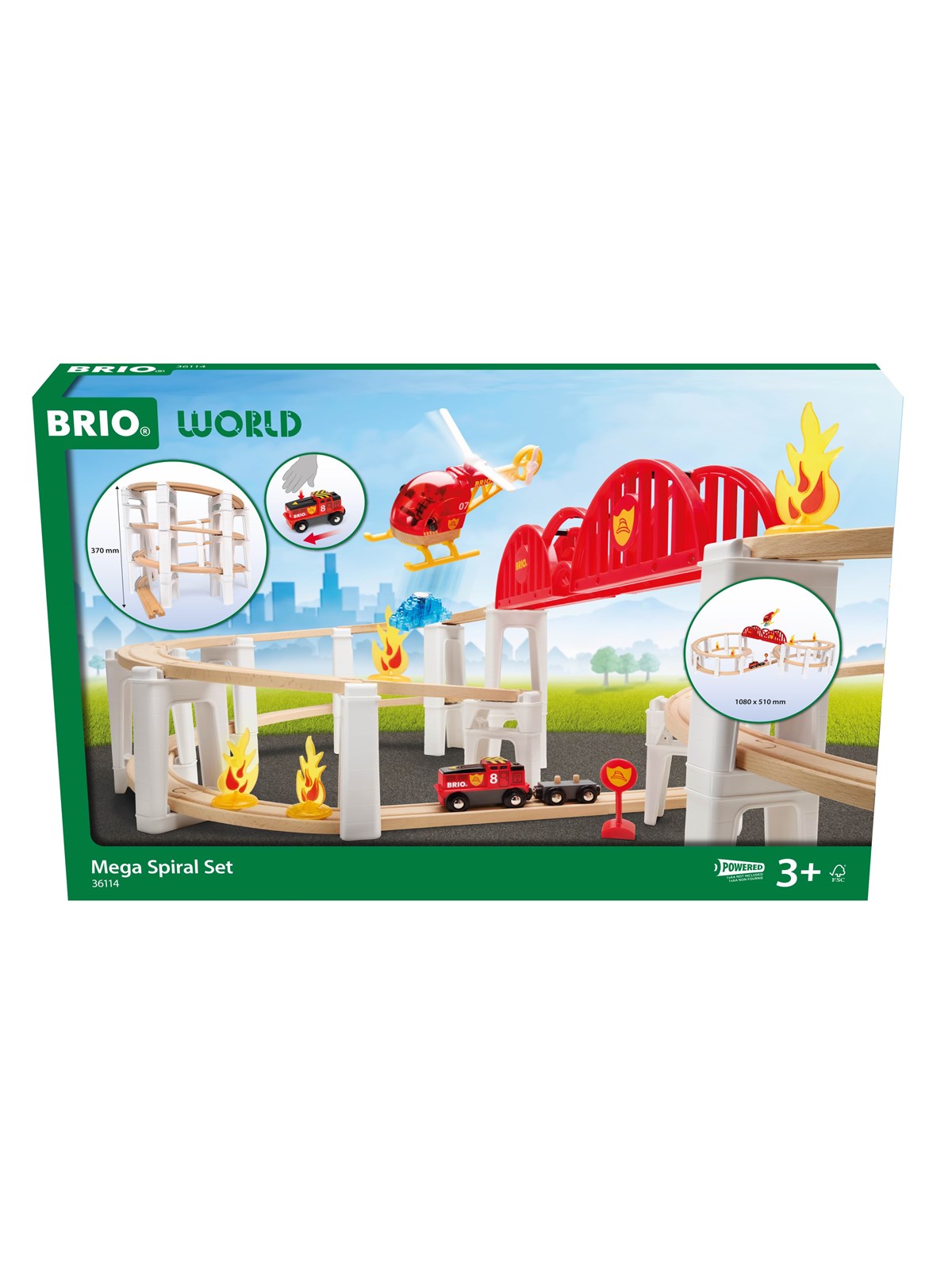 Brio Großes Spiralenset