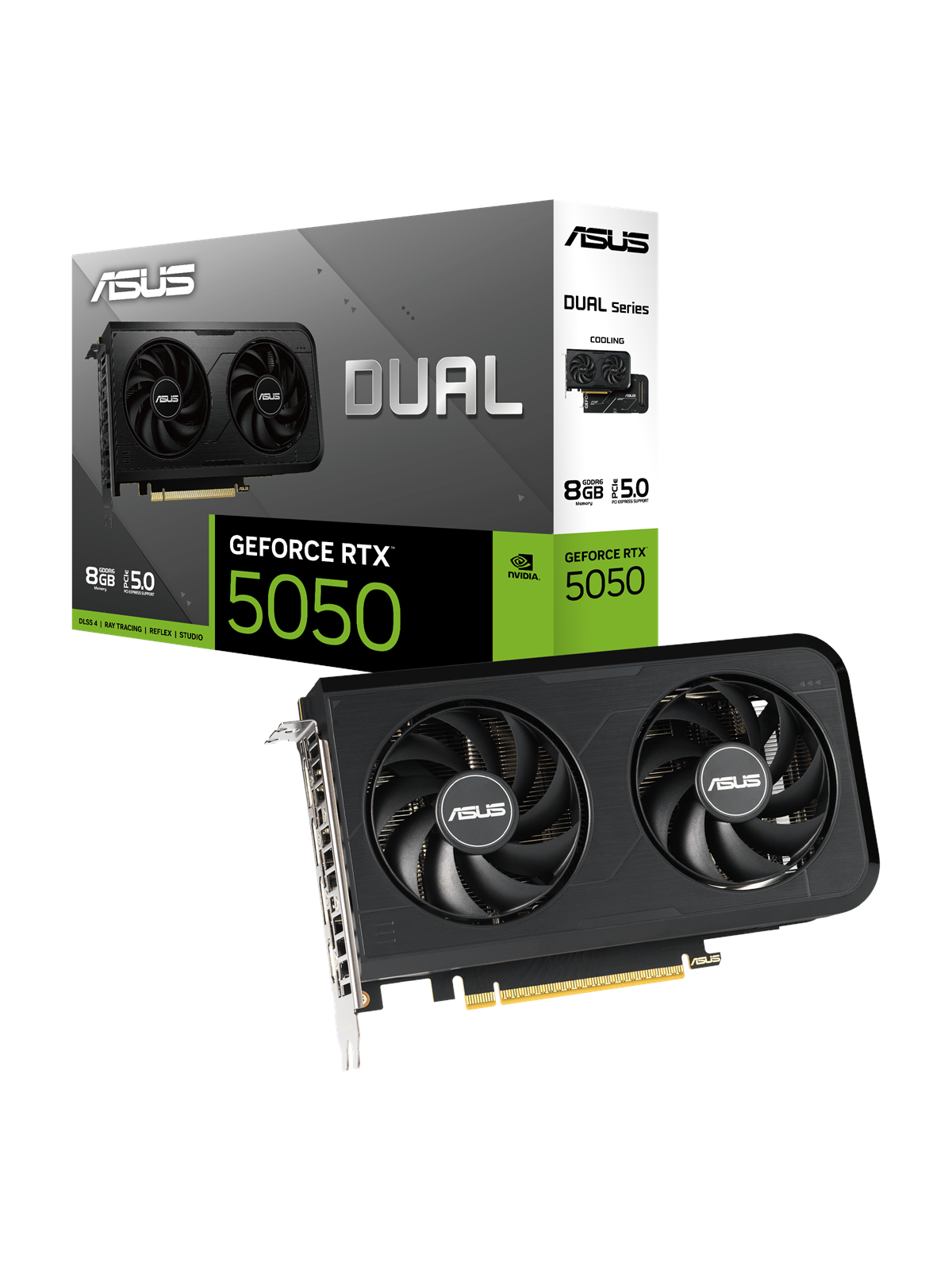 Asus Geforce Rtx 5050 Dual OC - 8gb Gddr6 Ram - Grafikkarte - 90yv0n72-m0na00