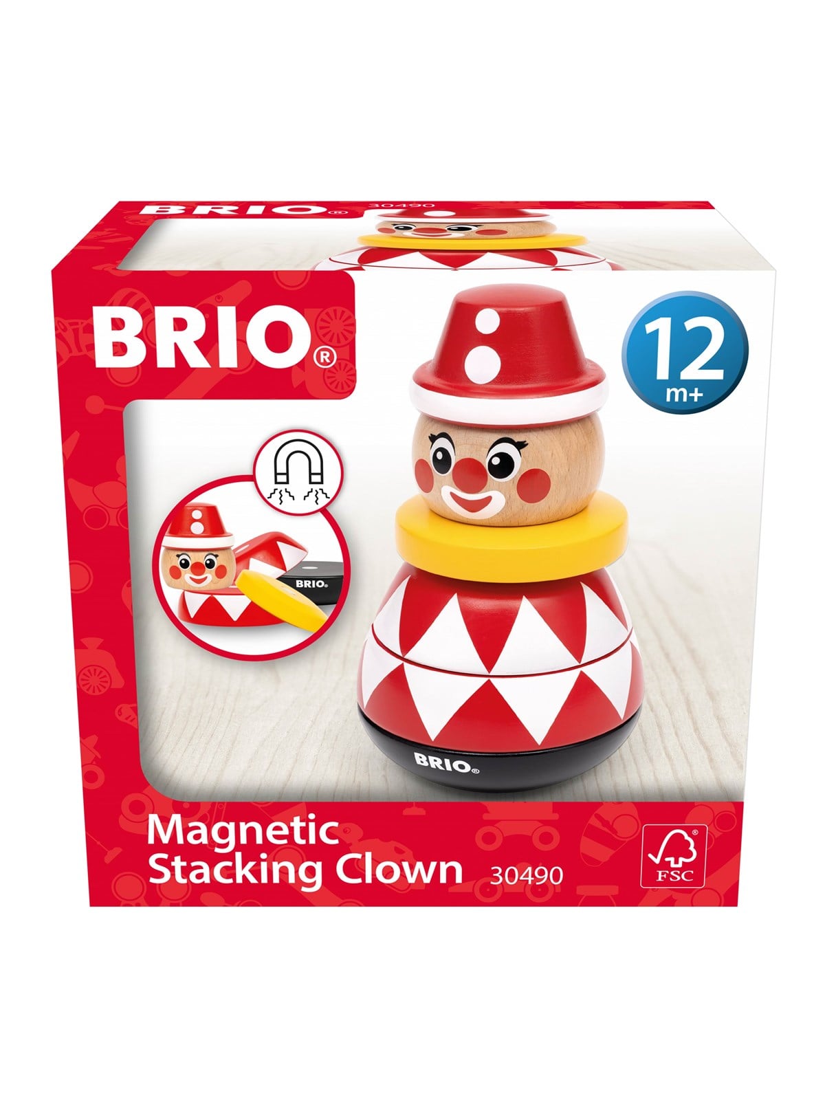 Brio Magnetischer Stapelclown - Brio Train - 30490
