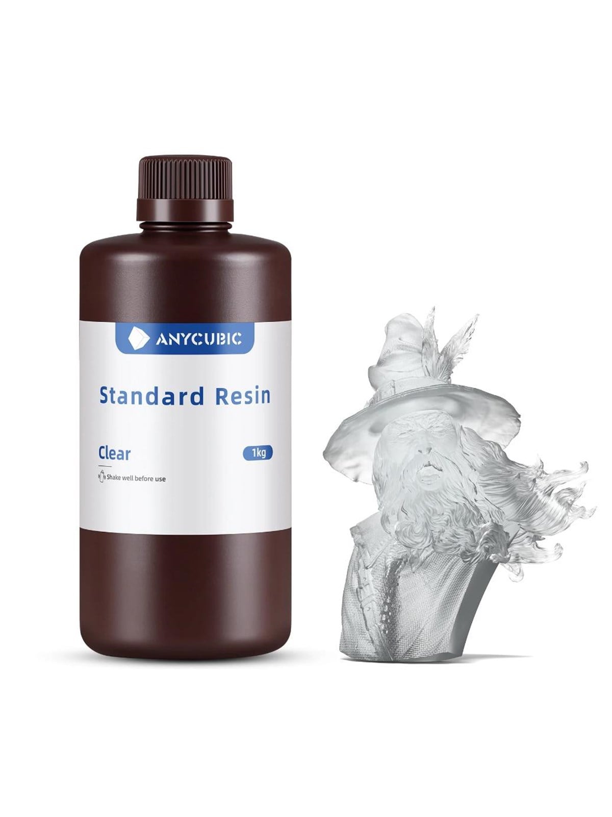 Anycubic Standard Resin 1 L Clear - Filament 3D Drucker - Sptcl-155e