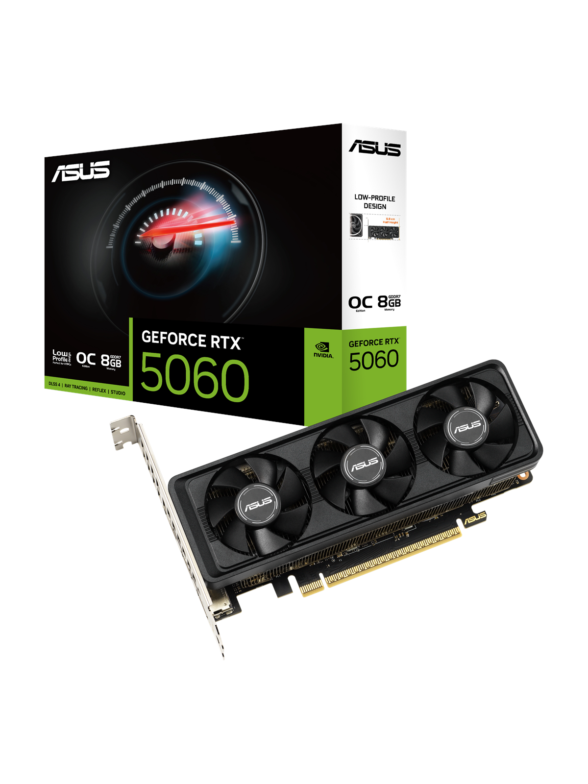 Asus Geforce Rtx 5060 Low Profile Brk OC - 8gb Gddr7 Ram - Grafikkarte - 90yv0n90-m0na00