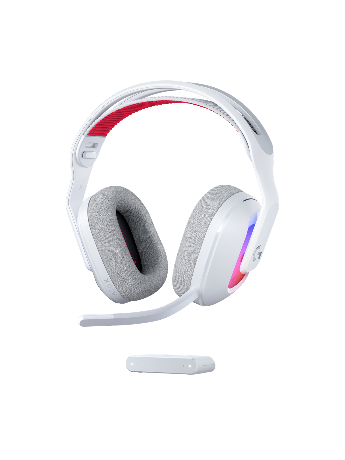Kopfhörer - Logitech G Astro A20 X Gaming-headset Mit Playsync Multi Base - Für PC / Playstation / Xbox - Weiß - Kopfhoerer/headsets - 939-002253