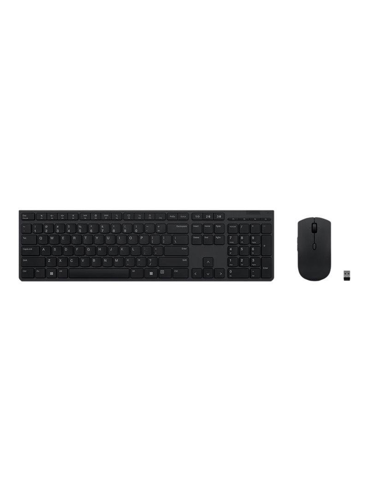 Lenovo Professional - Keyboard And Mouse Set - Qwerty - US English Input Device - Tastatur & Maus Set - Englisch (US) - Grau - Tastaturen - 4x31k03931