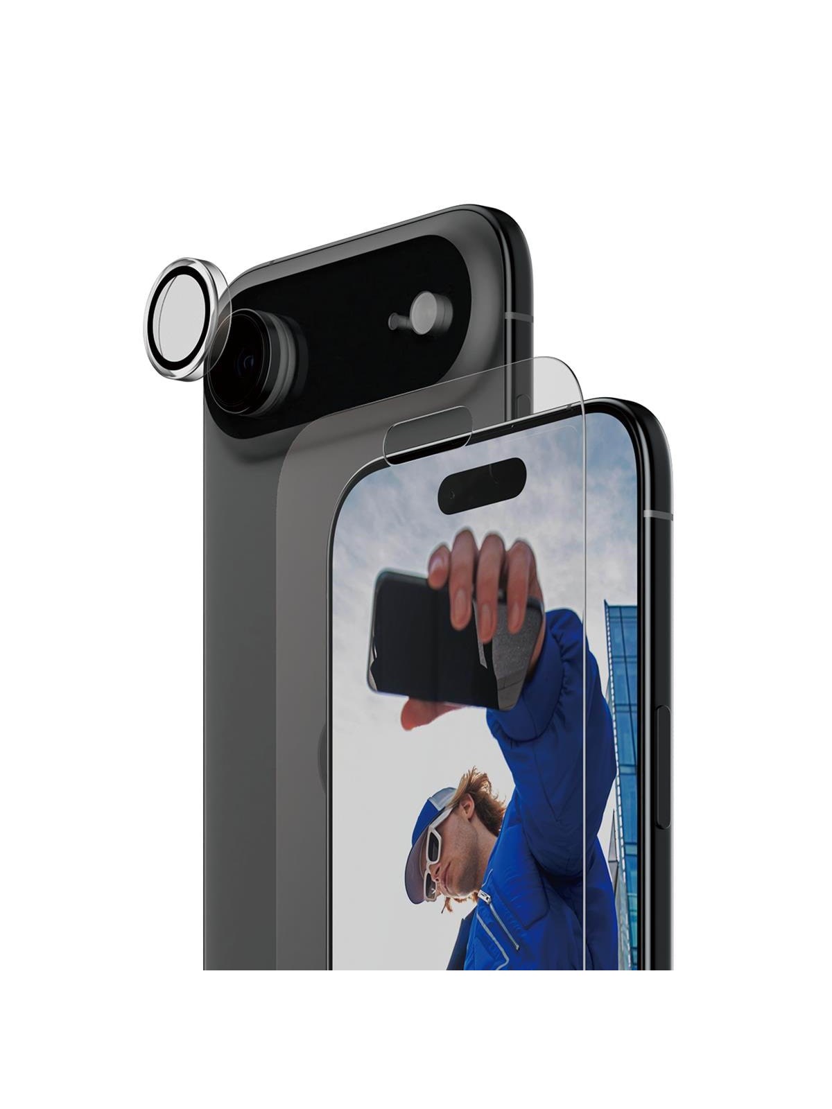 Panzerglass 2-in-1 Classic Bundle Iphone Air w. Fastfit In-a-box - Handys Schutzfolie - Pg78316