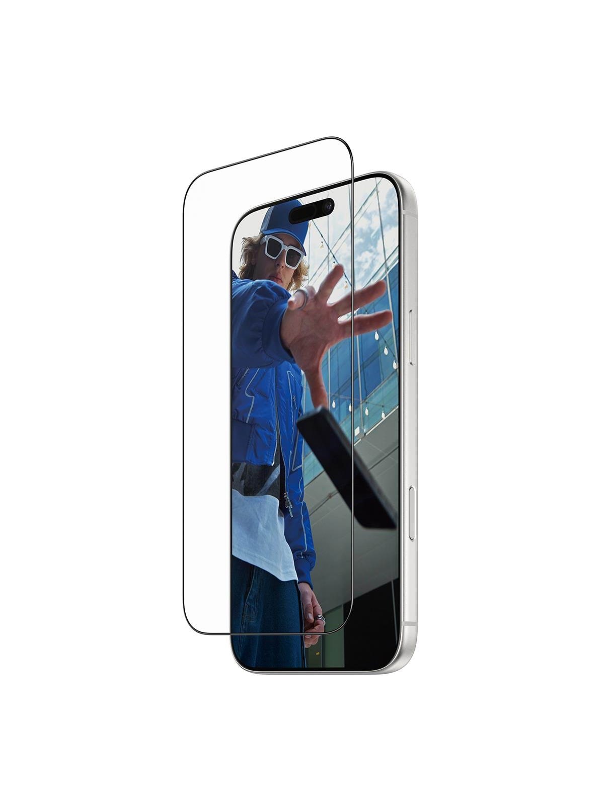 Panzerglass Screen Protector w. Black Frame Iphone 17 Pro Max | Ultra-wide Fit w. Fastfit In-a-box - Handys Schutzfolie - Pg49876