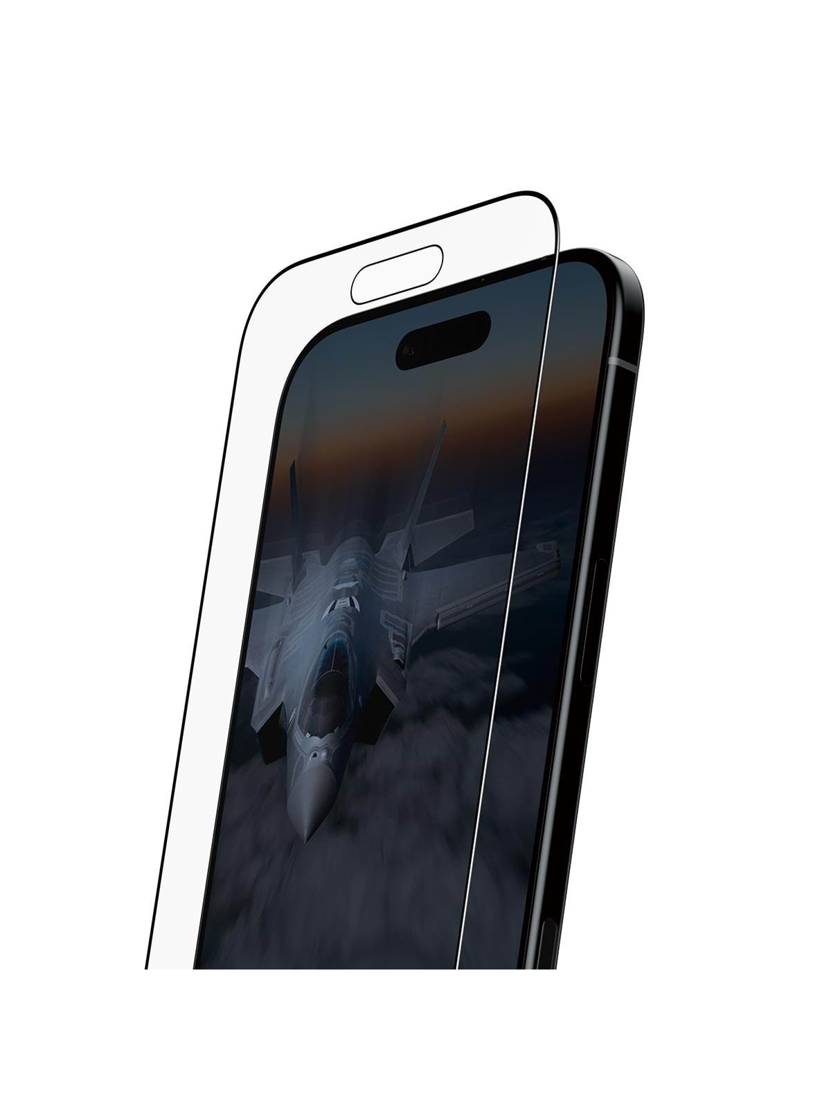 Panzerglass Stealth Screen Protector w. Black Frame Iphone Air | Ultra-wide Fit w. Fastfit In-a-box - Handys Schutzfolie - Pg58930