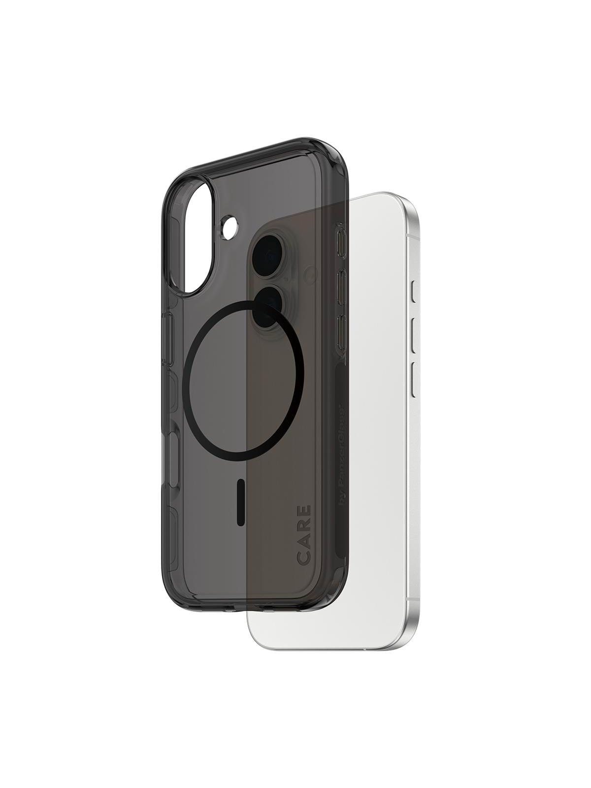 Care by Panzerglass Flagship Case Urban Explorer Smokey w. Black Magsafe Iphone 17 - Handys Cover Cases - Cr97739