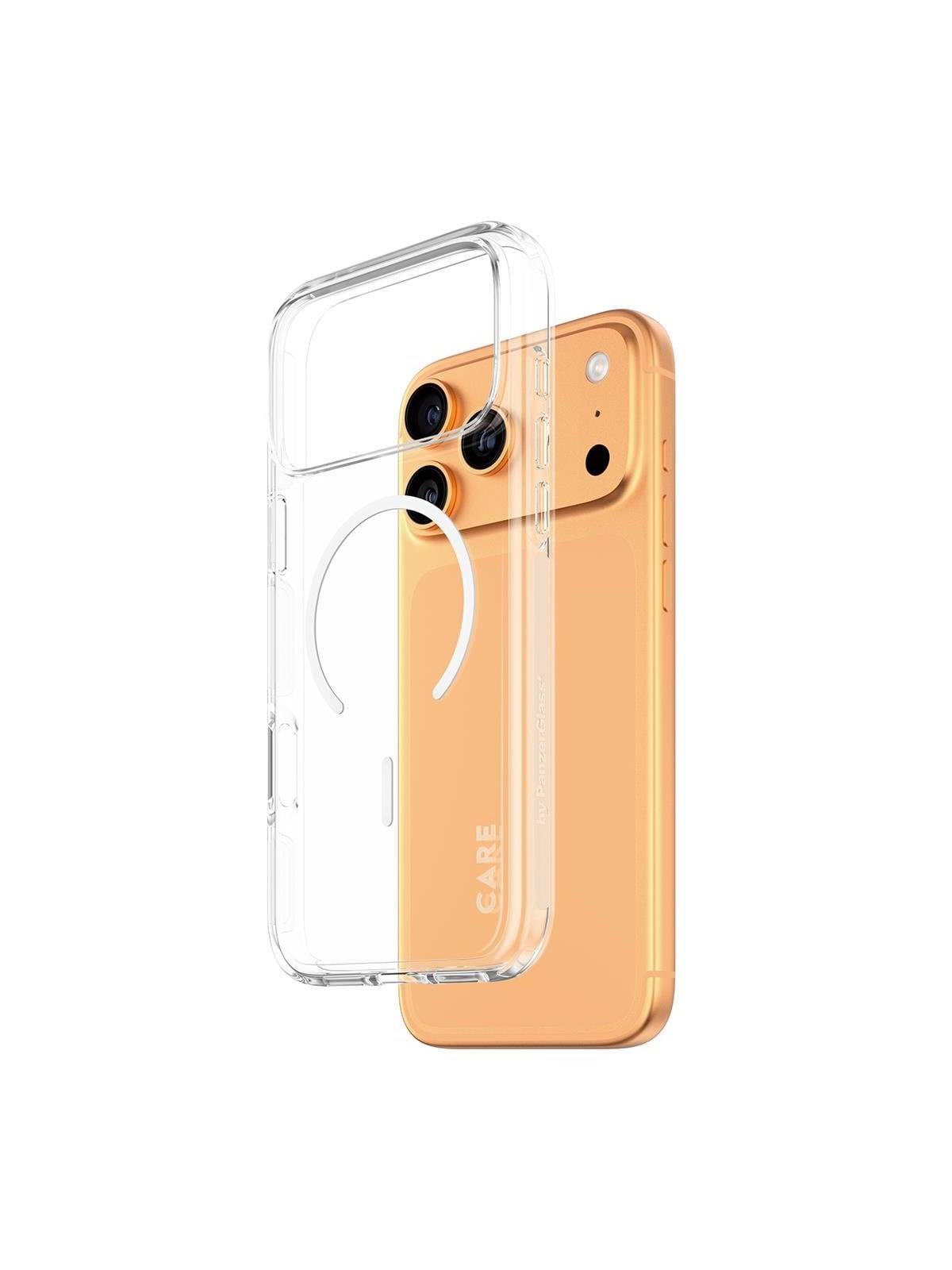Care by Panzerglass Flagship Case Transparent Urban Explorer w. White Magsafe Iphone 17 Pro Max - Handys Cover Cases - Cr48537