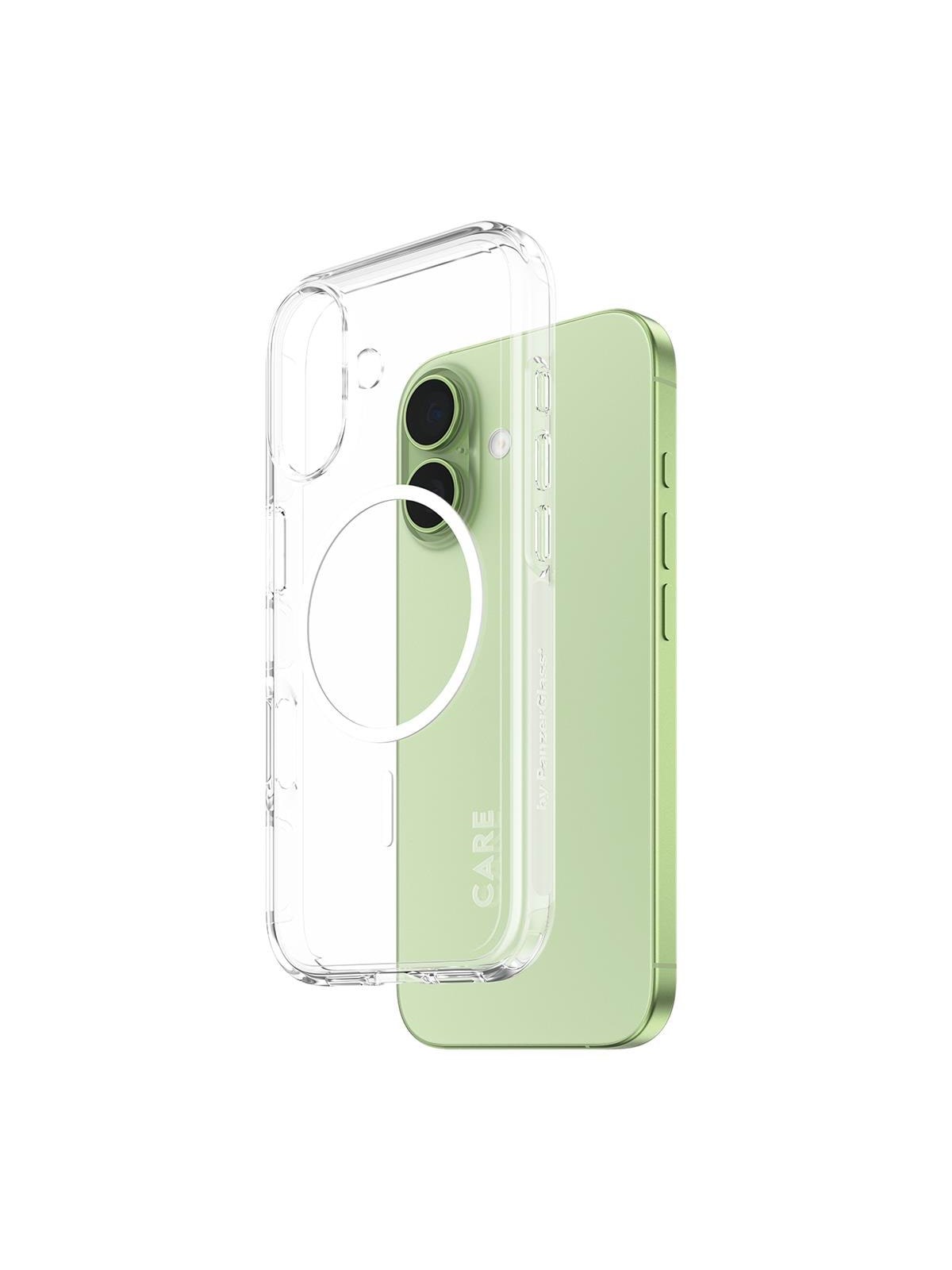 Care by Panzerglass Flagship Case Transparent Urban Explorer w. White Magsafe Iphone 17 - Handys Cover Cases - Cr49224