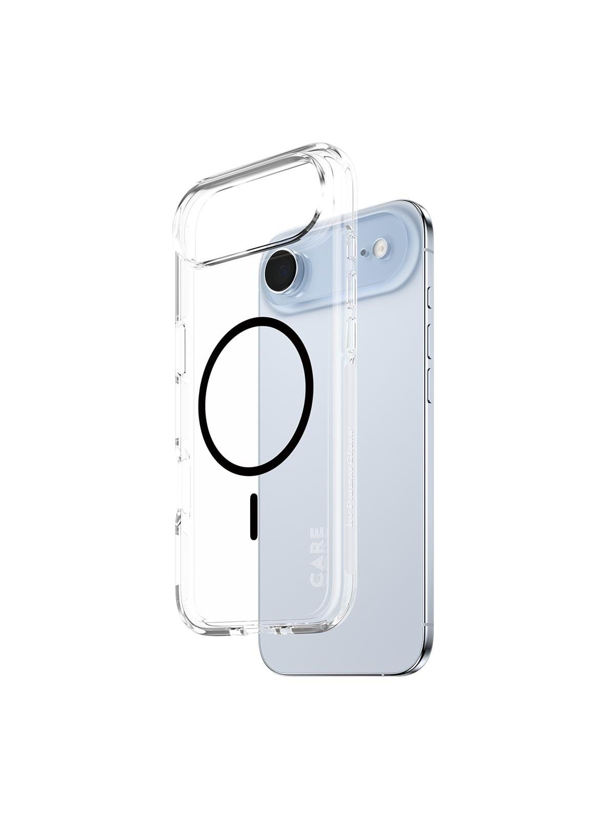 Care by Panzerglass Flagship Case Transparent Urban Explorer w. Black Magsafe Iphone Air - Handys Cover Cases - Cr24741
