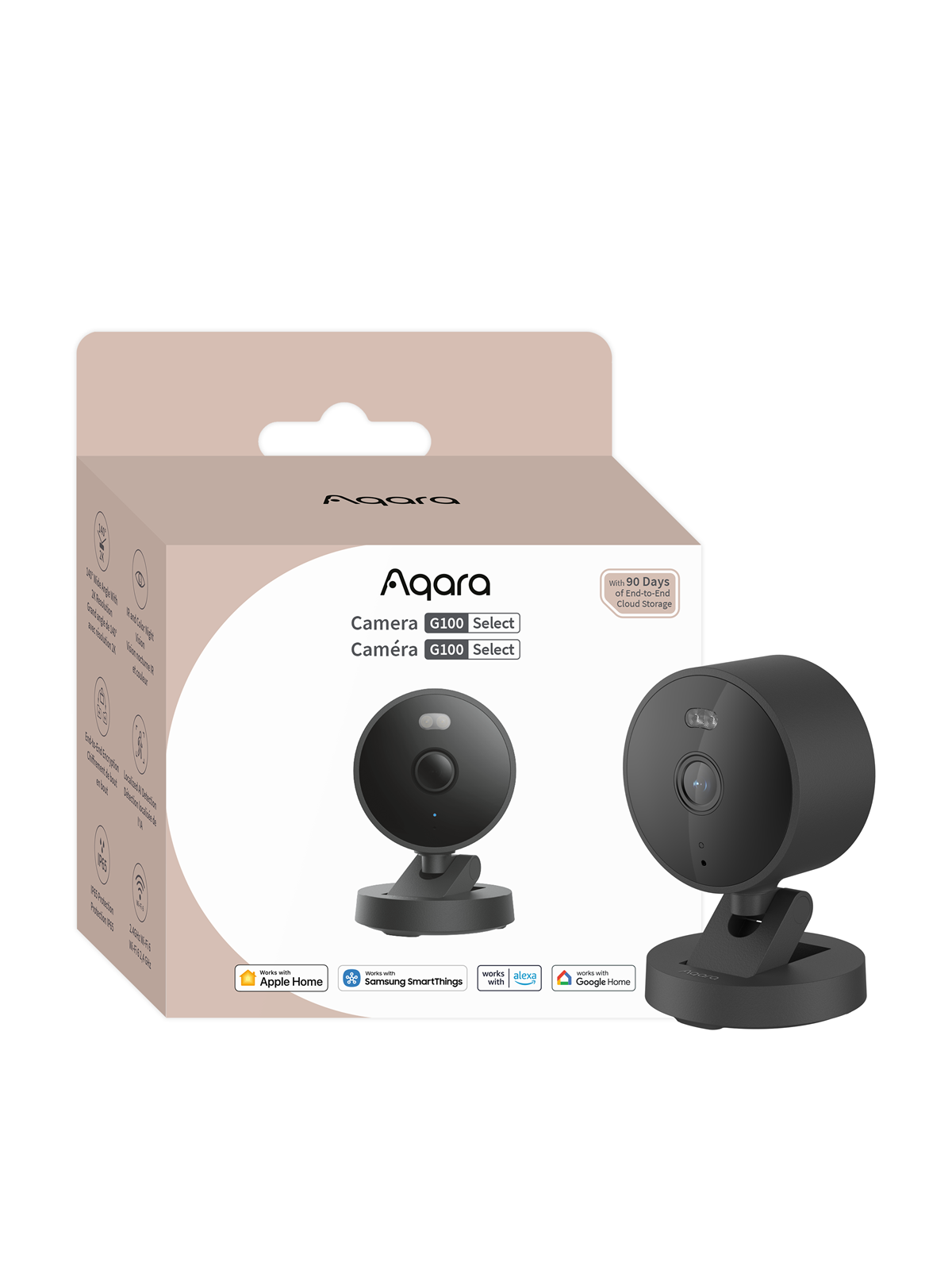 Aqara Camera G100 Select Black - Smart Home - Ch-c08d-b