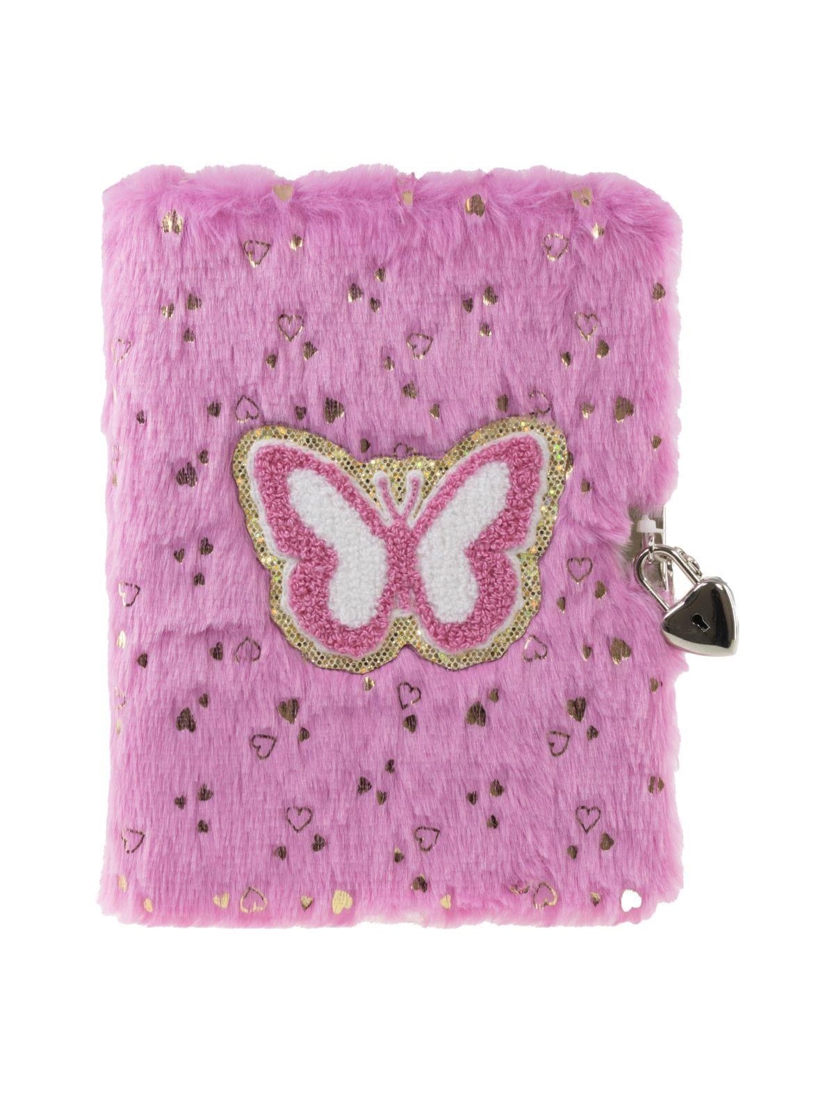 Tinka DIARY PLUSH ROSA SOMMERFUGL