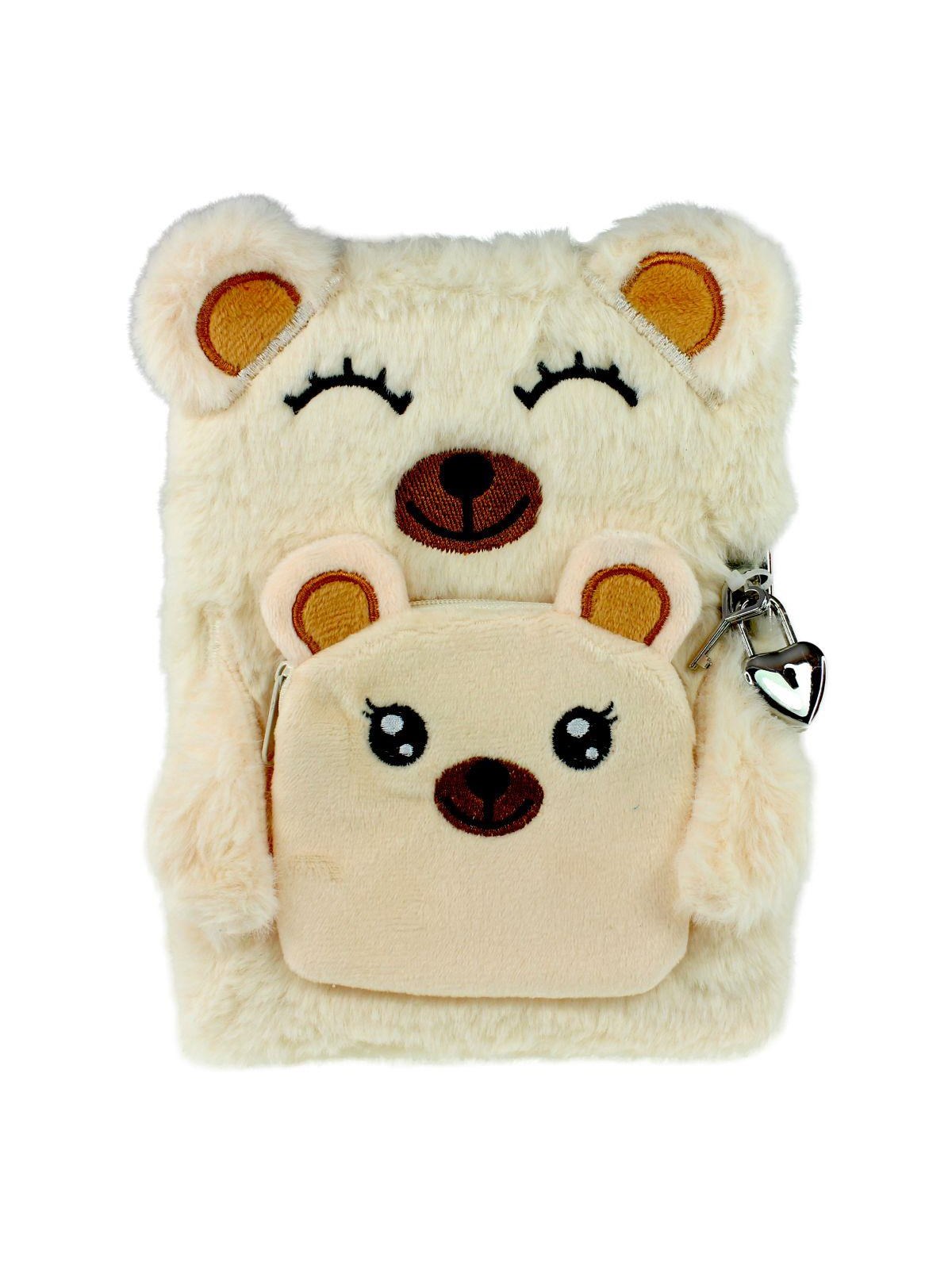 Tinka Diary Plush Teddy M/wallet - Schul Zubehoer - 8-802150