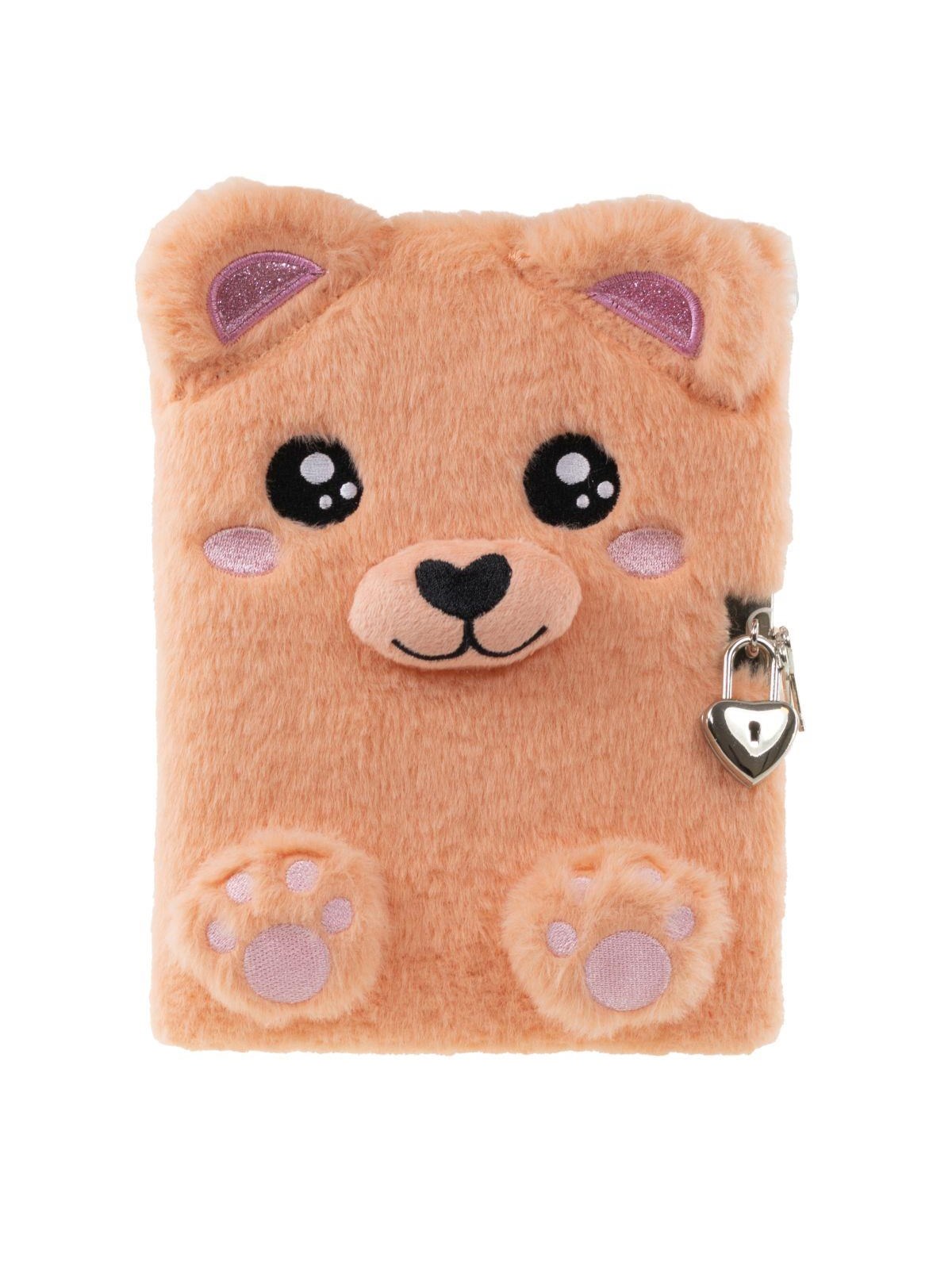 Tinka Diary Plush Teddy Abrikos - Schul Zubehoer - 8-802164