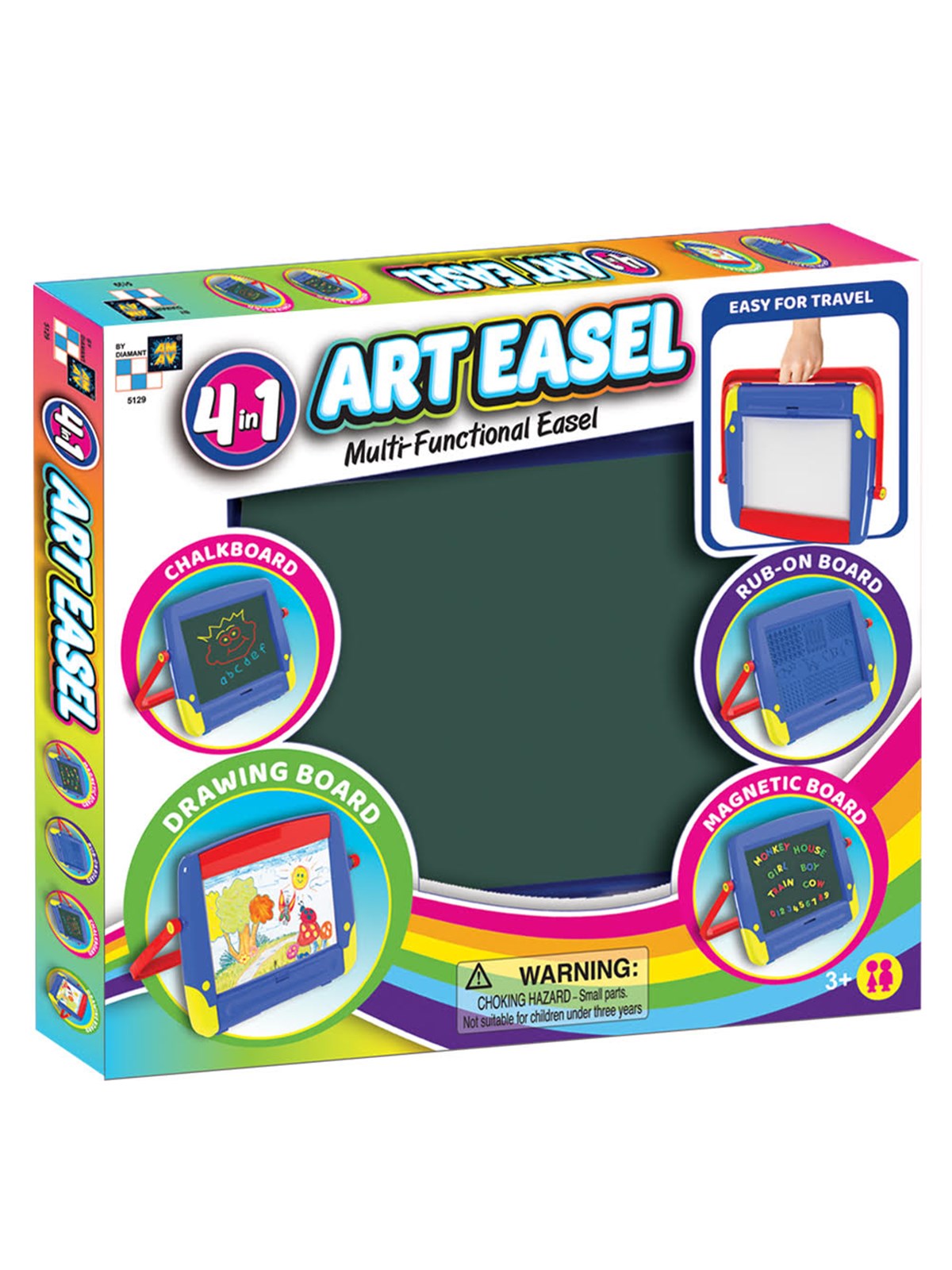 Diamant 4-i-1 Art Easel - Kreativ Spiele - 107010