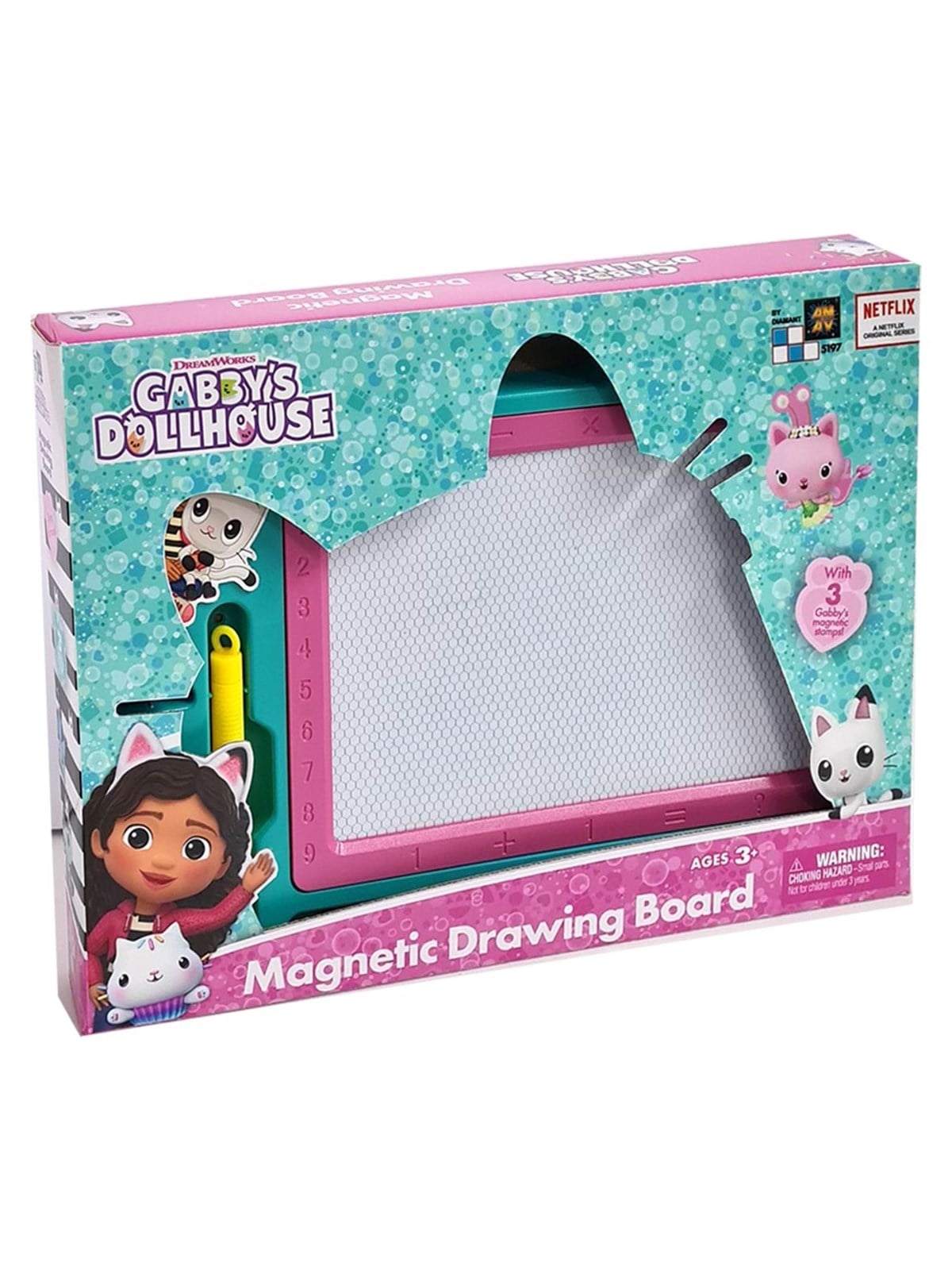 Diamant Gabby's Dollhouse Magnetic Drawing Board - Kreativ Spiele - 107111