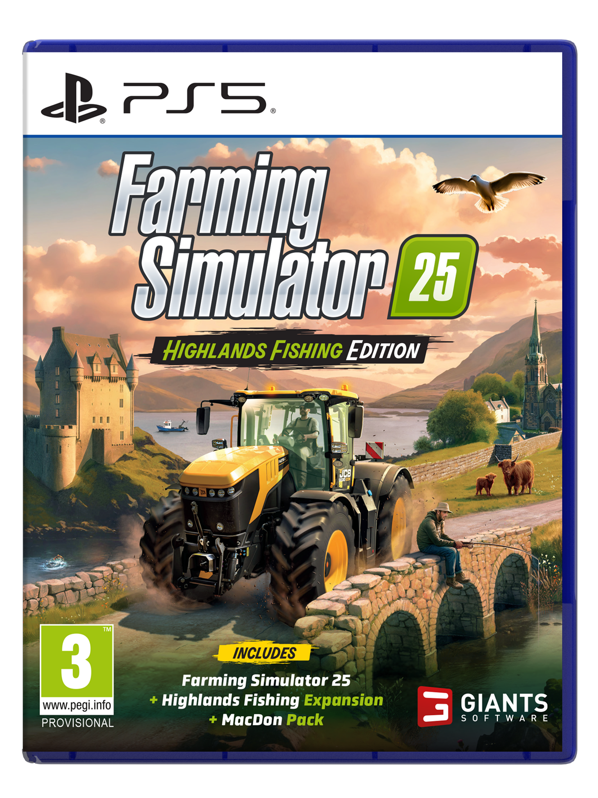 Farming Simulator 25 (Highlands Fishing Edition) - Sony Playstation 5 - Simulator - Pegi 3 - Spiele - 4064635550640