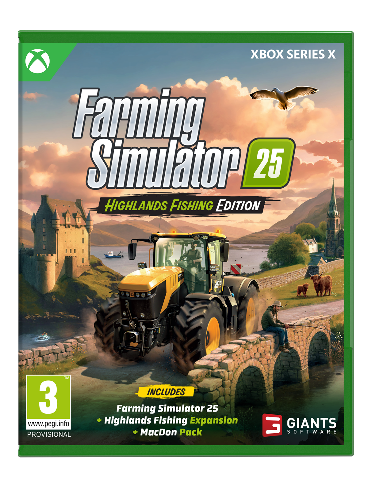 Farming Simulator 25 (Highlands Fishing Edition) - Microsoft Xbox Series X - Simulator - Pegi 3 - Spiele - 4064635510675
