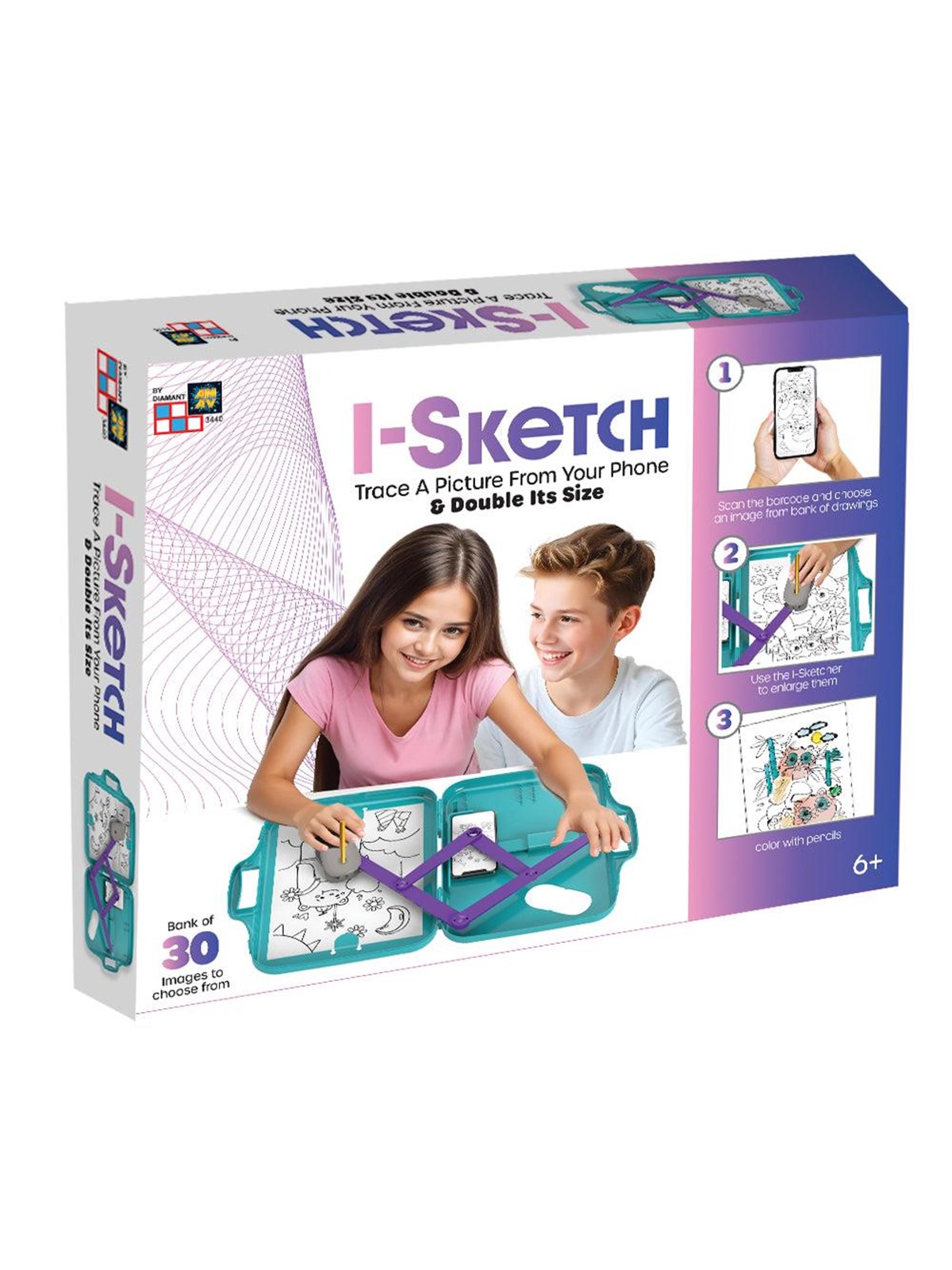 Diamant I-sketch - Kreativ Spiele - 107011