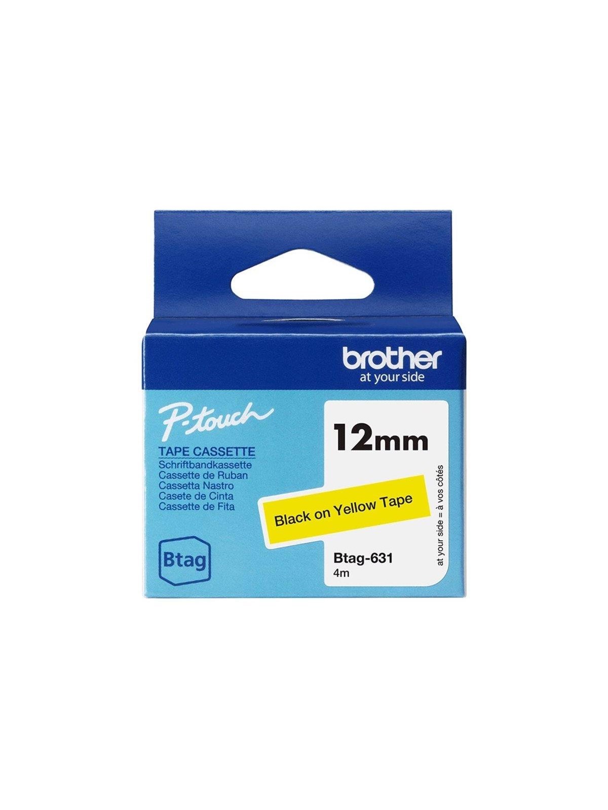 Brother Btag-631 - Label Tape - 1 Cassette(s) - Roll (1.2 cm x 4 m) - Papier Fotopapier Und Etiketten - Btag631