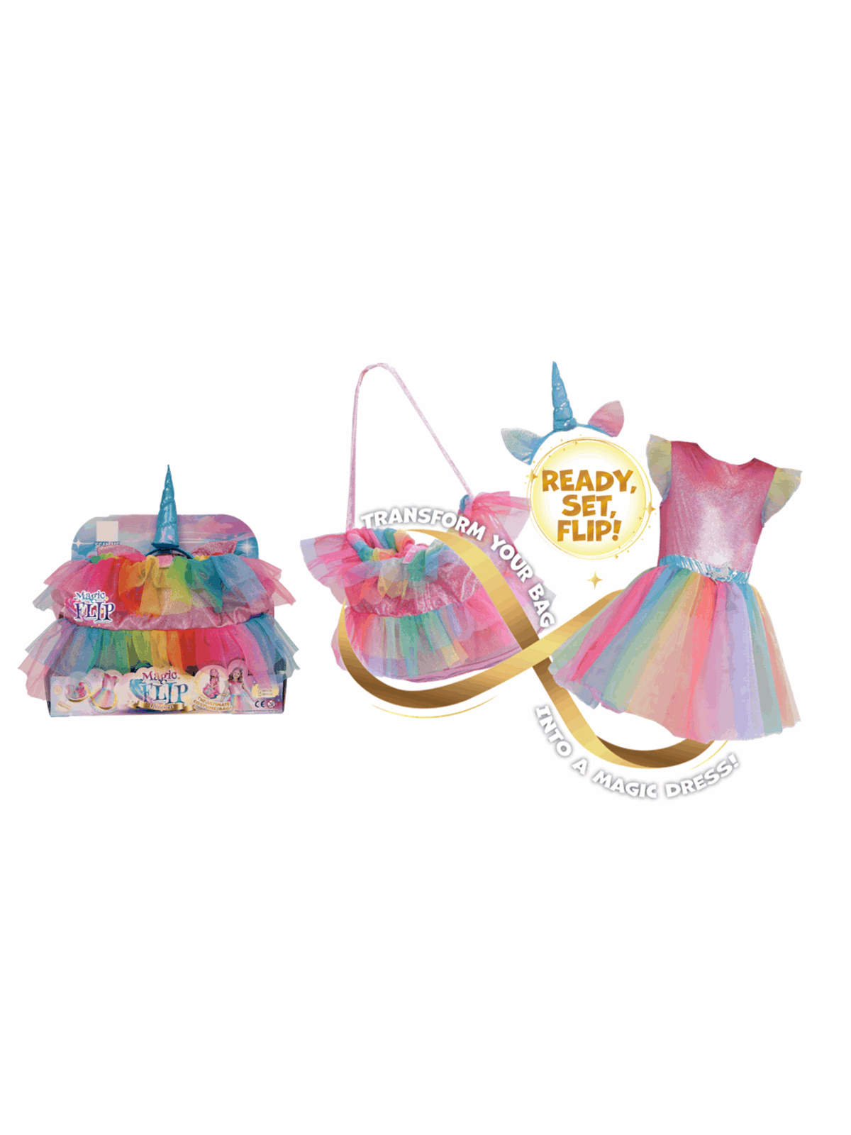 Magic Flip Unicorn Fairy 110 - 116 cm - Rollenspiele - 604502
