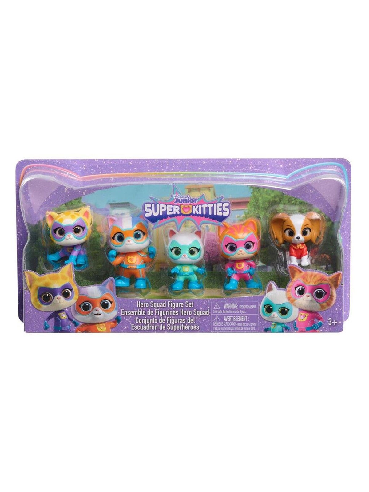 Disney Jr. Super Kitties Figure Set 5 Pack 7.5 cm - Figuren - 321-67001